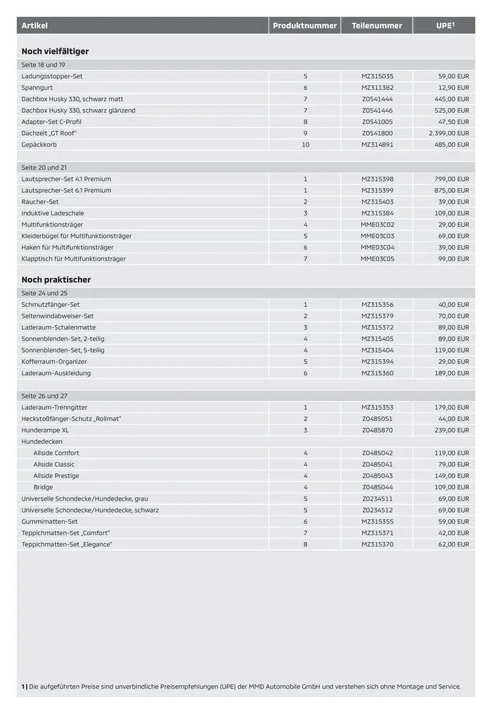 ASX von 13. Juli bis 13. Juli 2025 - Prospekt seite 4