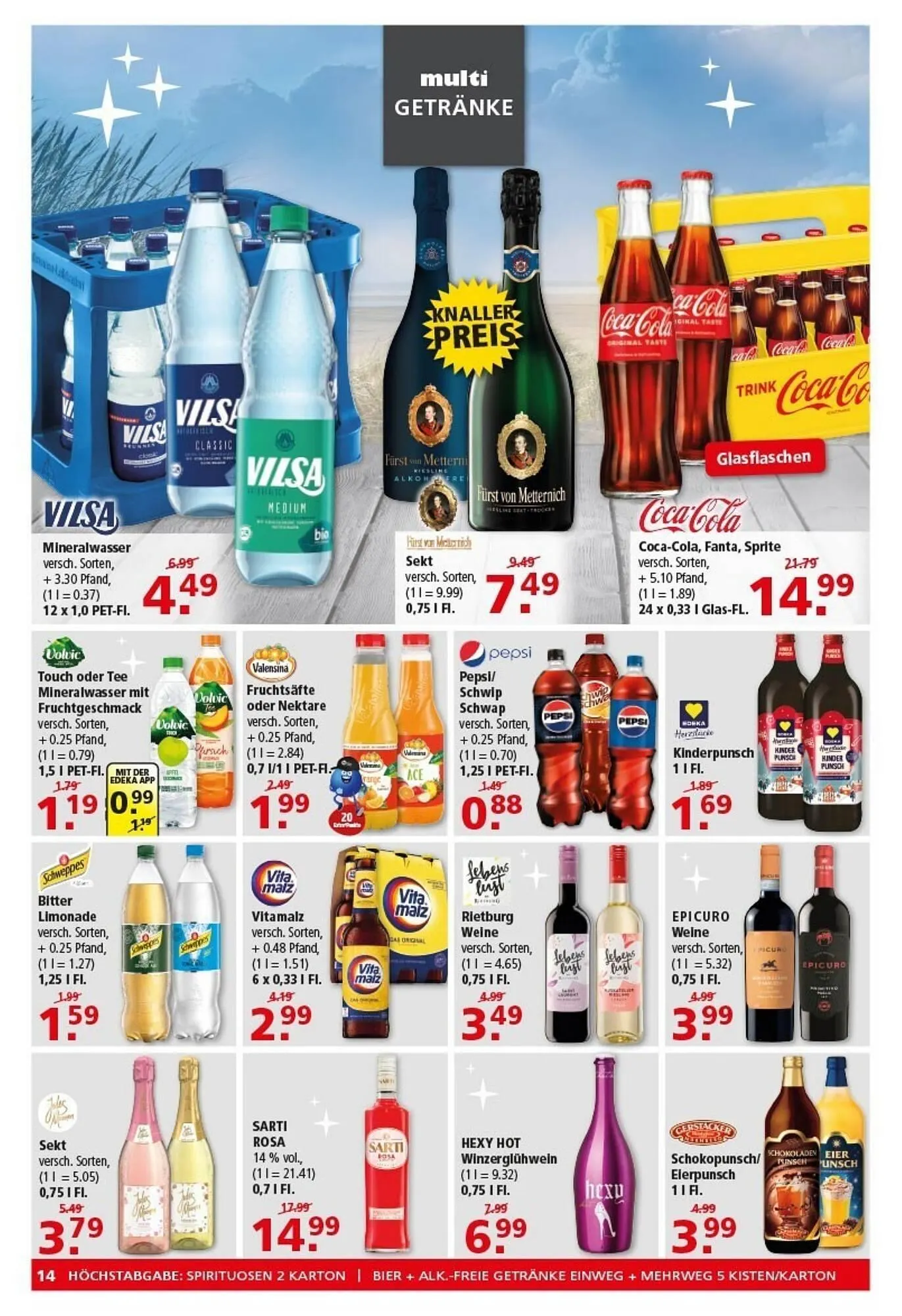 Multi Markt Prospekt von 15. Dezember bis 20. Dezember 2025 - Prospekt seite 14