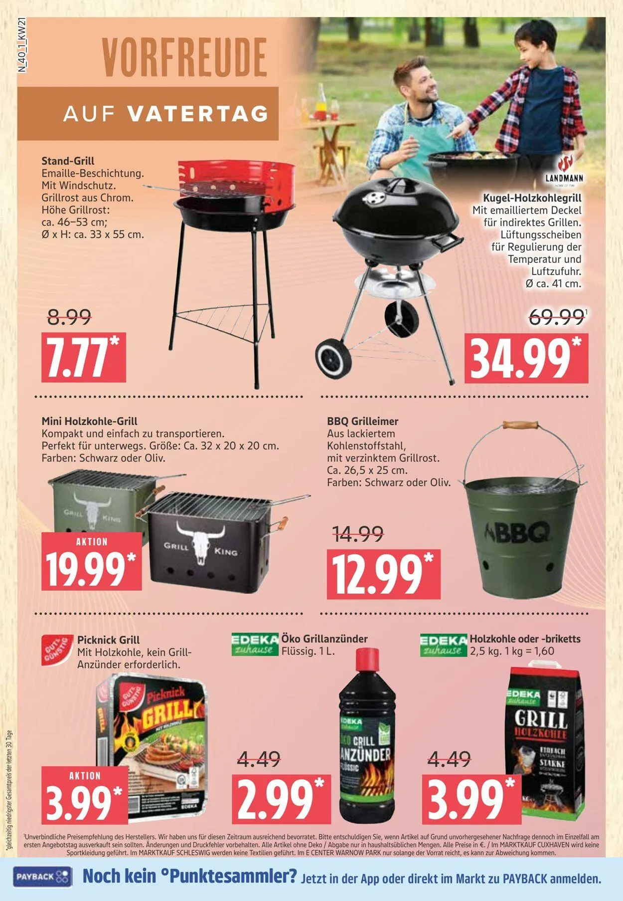 Marktkauf Aktueller Prospekt von 19. Mai bis 24. Mai 2025 - Prospekt seite 40