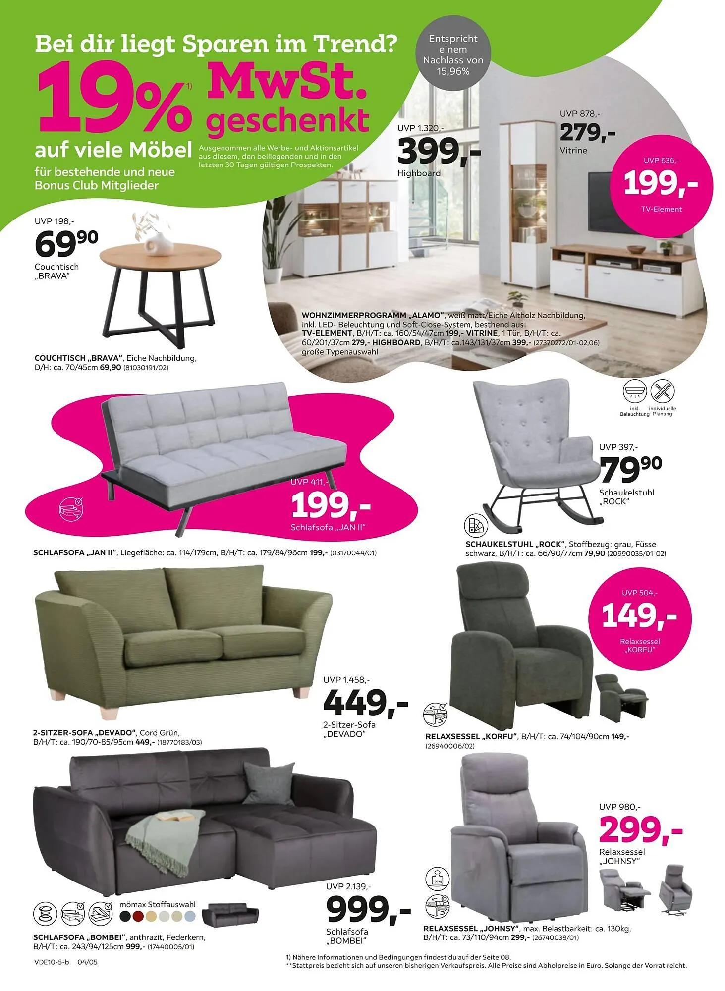 Mömax Prospekt von 6. Oktober bis 15. Oktober 2025 - Prospekt seite 4