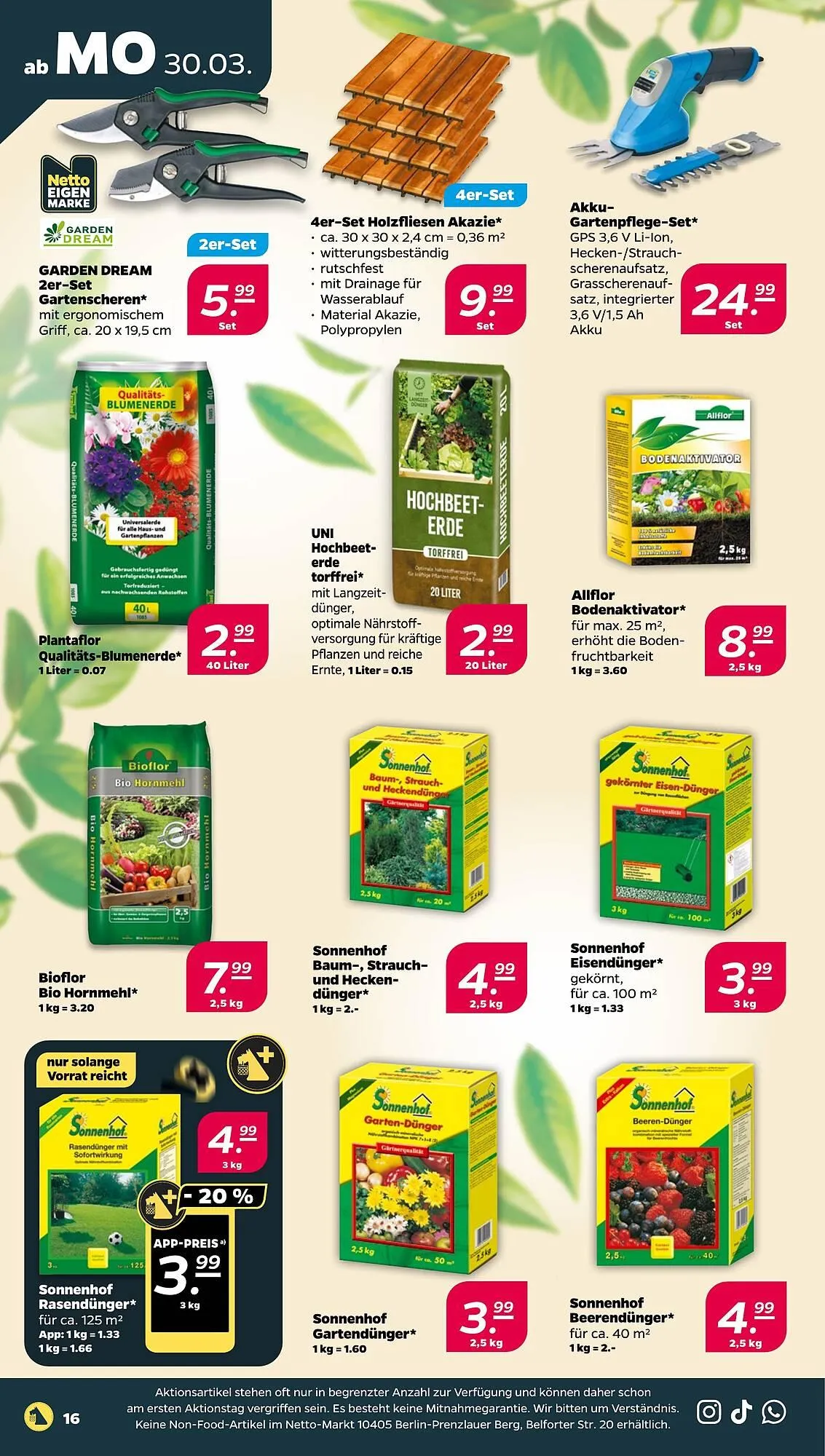 NETTO Prospekt von 30. März bis 4. April 2026 - Prospekt seite 22