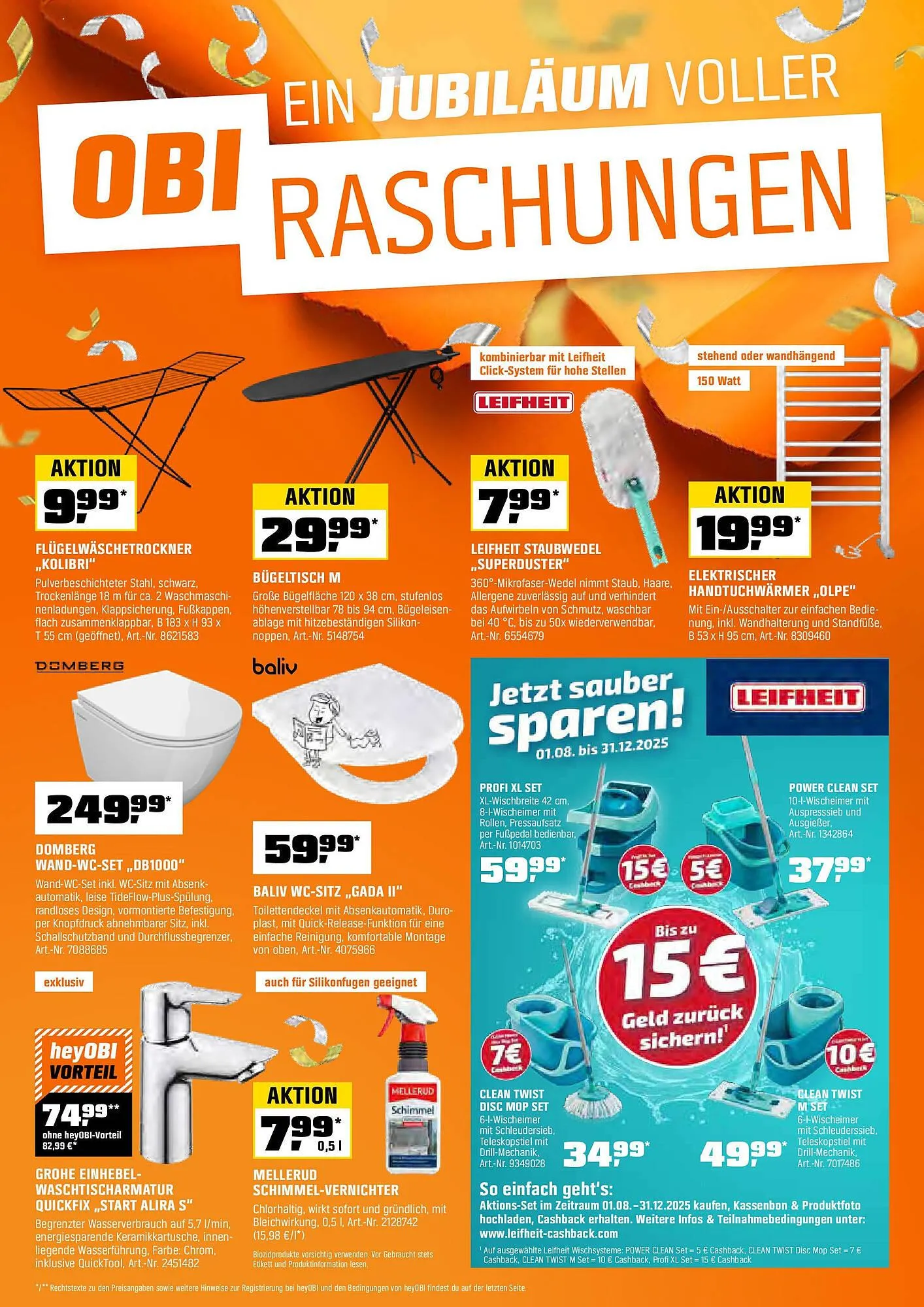 OBI Prospekt von 15. Oktober bis 31. Oktober 2025 - Prospekt seite 5