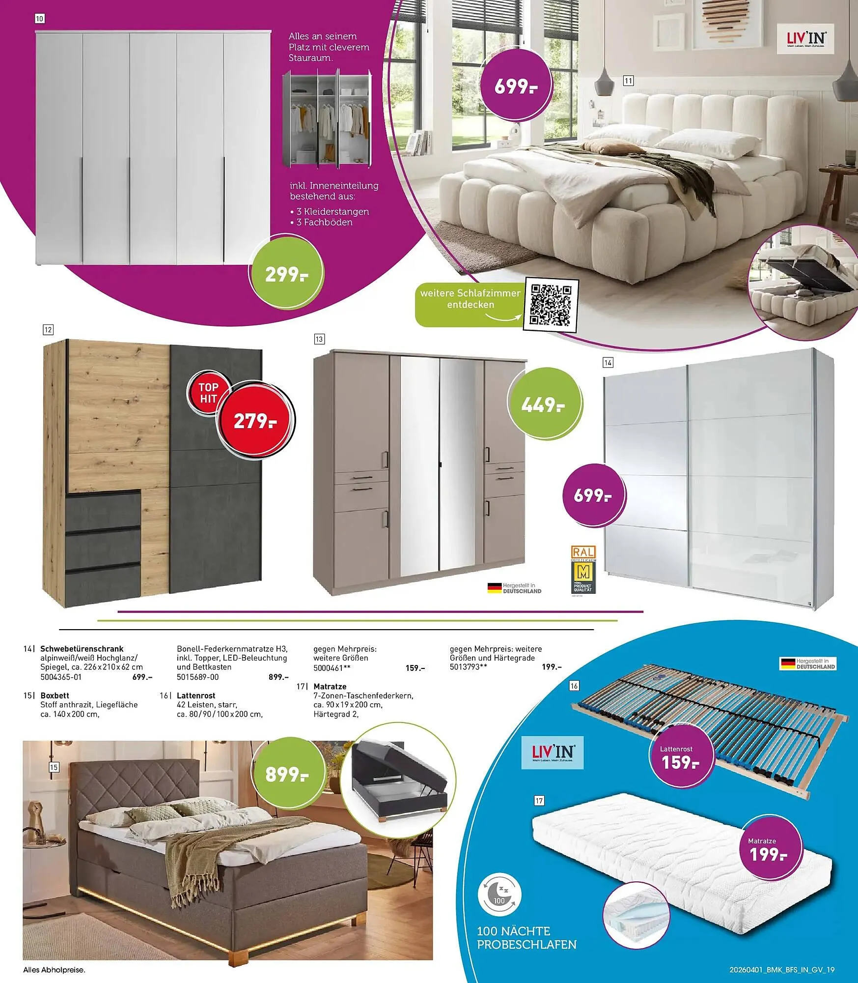 Möbel Martin Prospekt von 31. März bis 30. April 2026 - Prospekt seite 19
