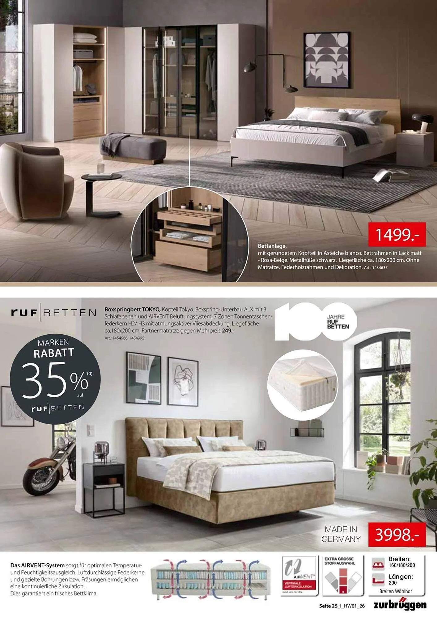 Zurbrüggen Prospekt von 1. April bis 30. April 2026 - Prospekt seite 25