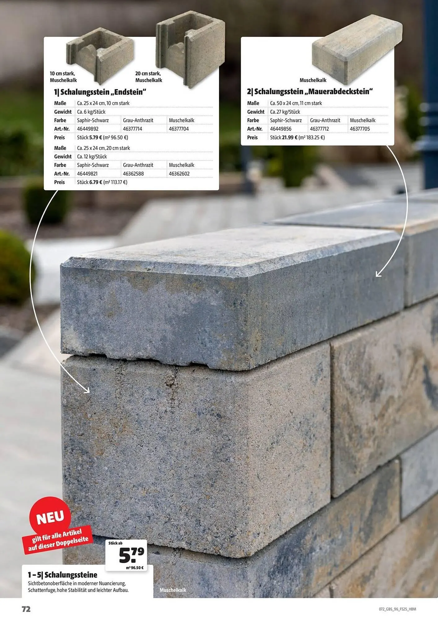 Hagebau Prospekt von 19. September bis 31. Dezember 2025 - Prospekt seite 72