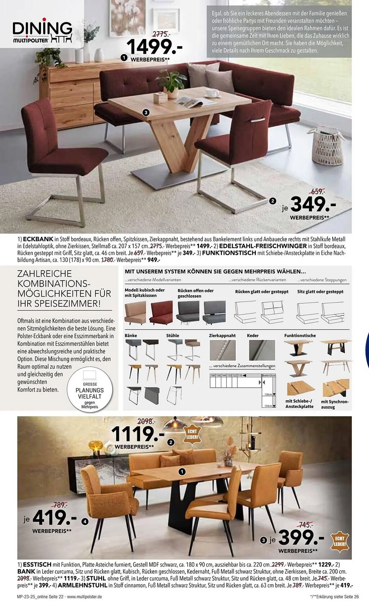 Multipolster Prospekt von 1. Juni bis 28. Juni 2025 - Prospekt seite 22