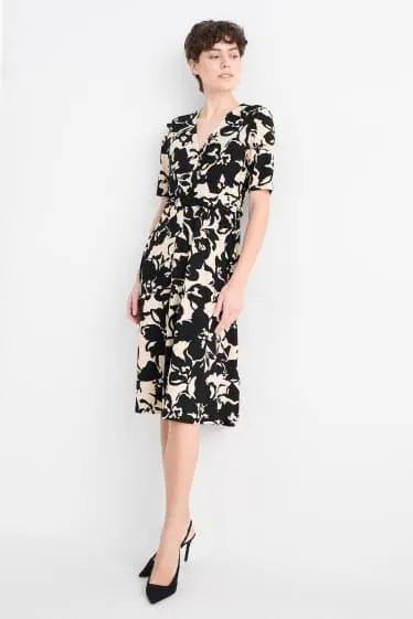 Fit & flare dress - floral