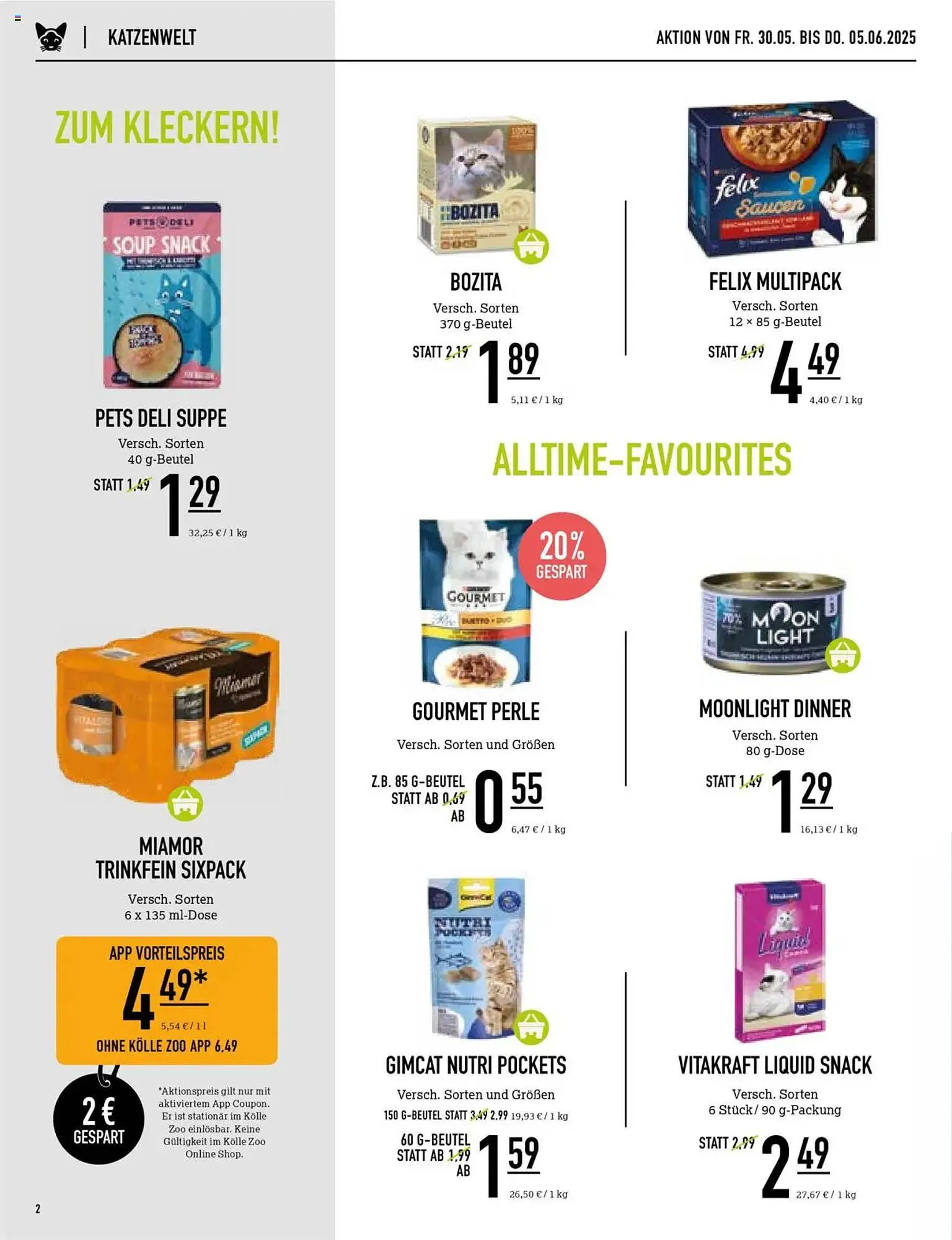 Kölle Zoo Prospekt von 30. Mai bis 5. Juni 2025 - Prospekt seite 2