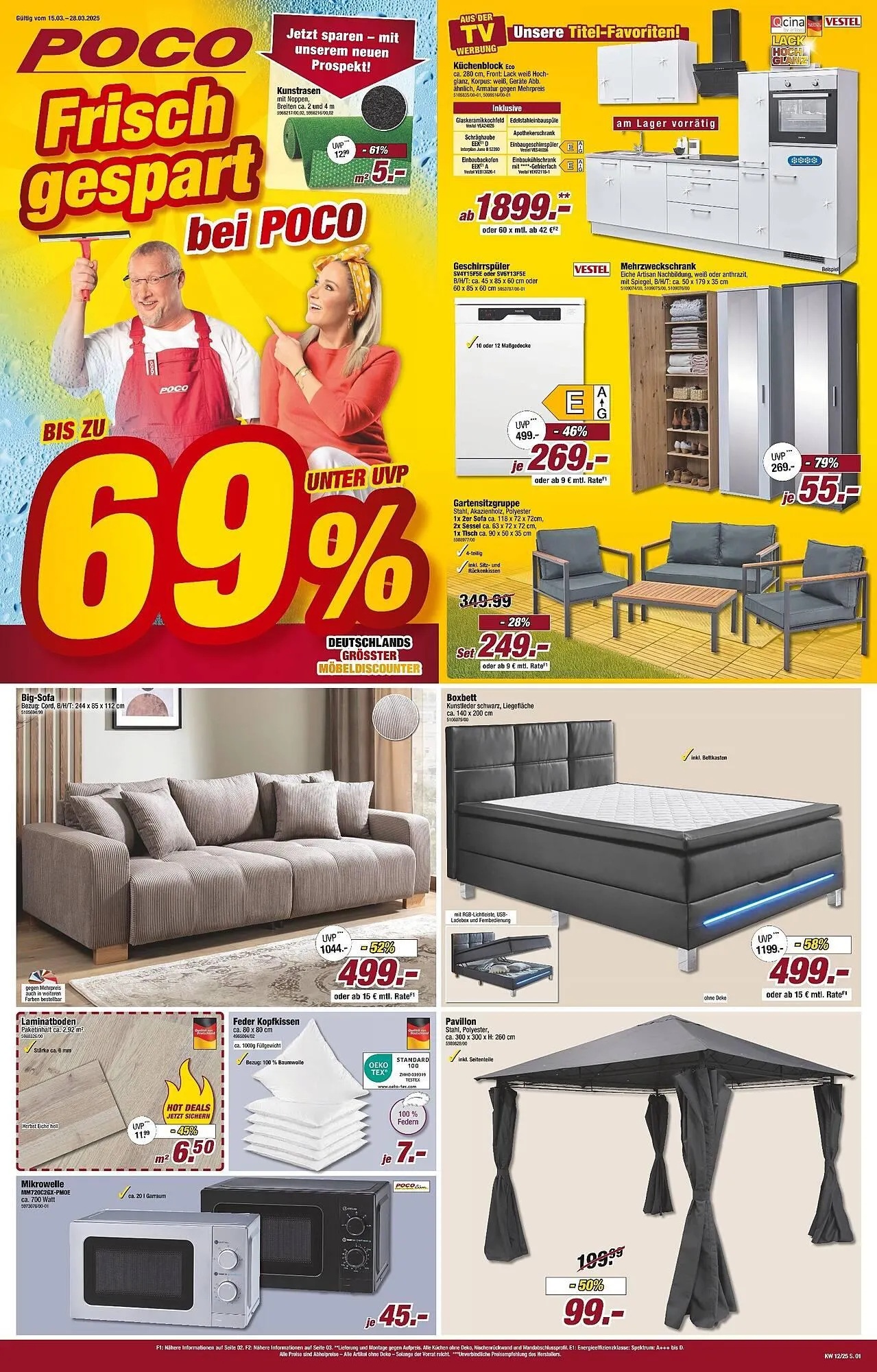 Poco Prospekt von 15. März bis 28. März 2025 - Prospekt seite 1