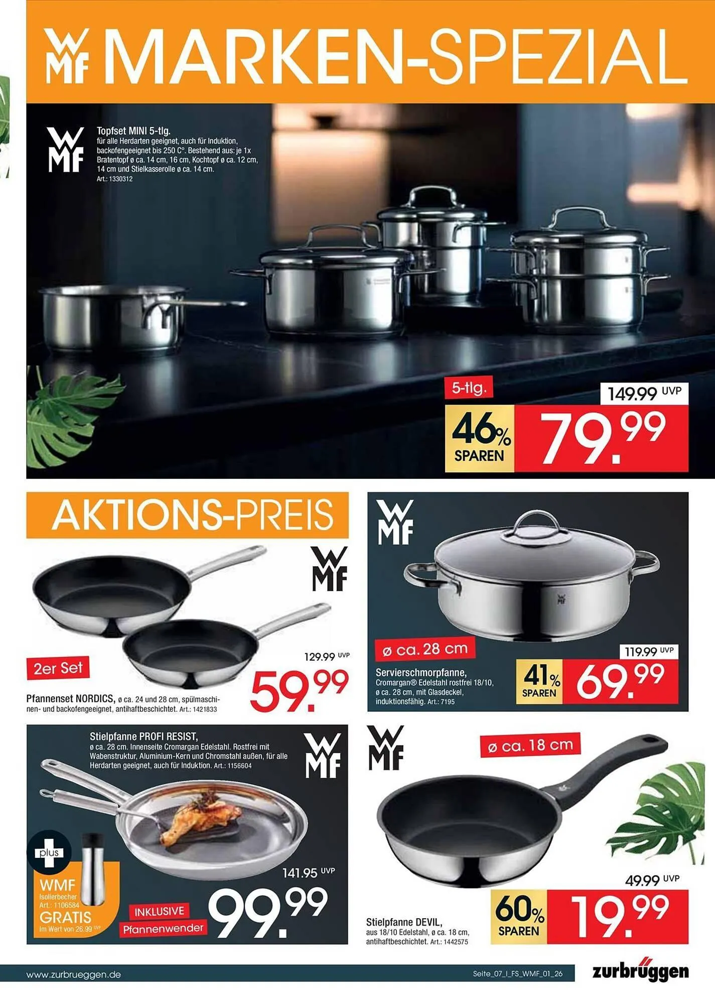 Zurbrüggen Prospekt von 14. April bis 30. April 2026 - Prospekt seite 7