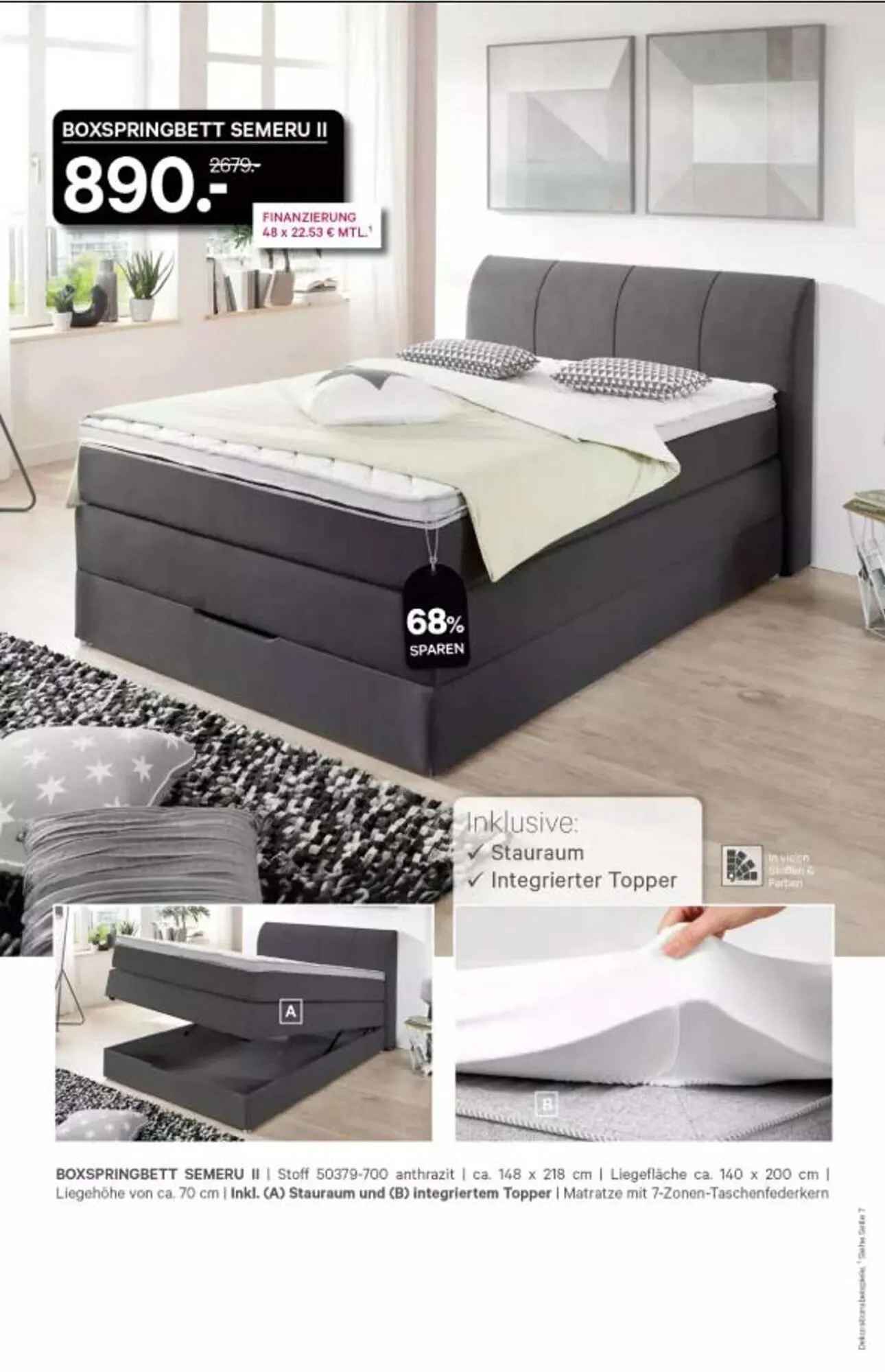 Kabs Polsterwelt Prospekt von 10. November bis 2. Dezember 2025 - Prospekt seite 37