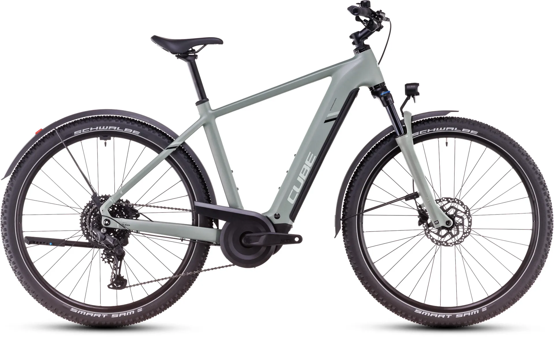 Cube Nuride Hybrid Pro 600 Allroad (2025) | Trekking E-Bike | pistachio´n´stonegrey