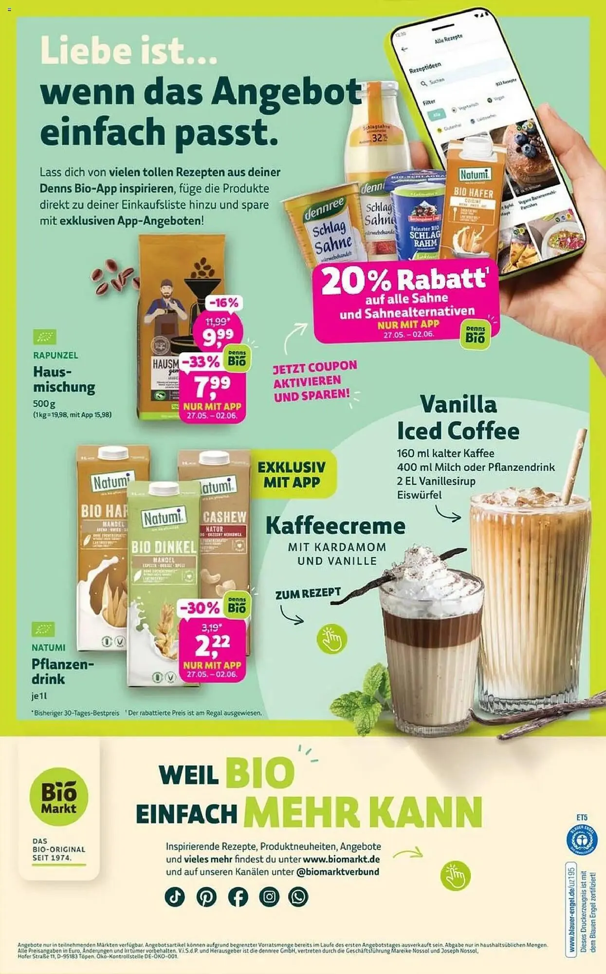 Biomarkt Prospekt von 20. Mai bis 2. Juni 2026 - Prospekt seite 14