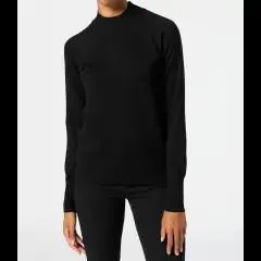 Strickpullover mit Stehkragen