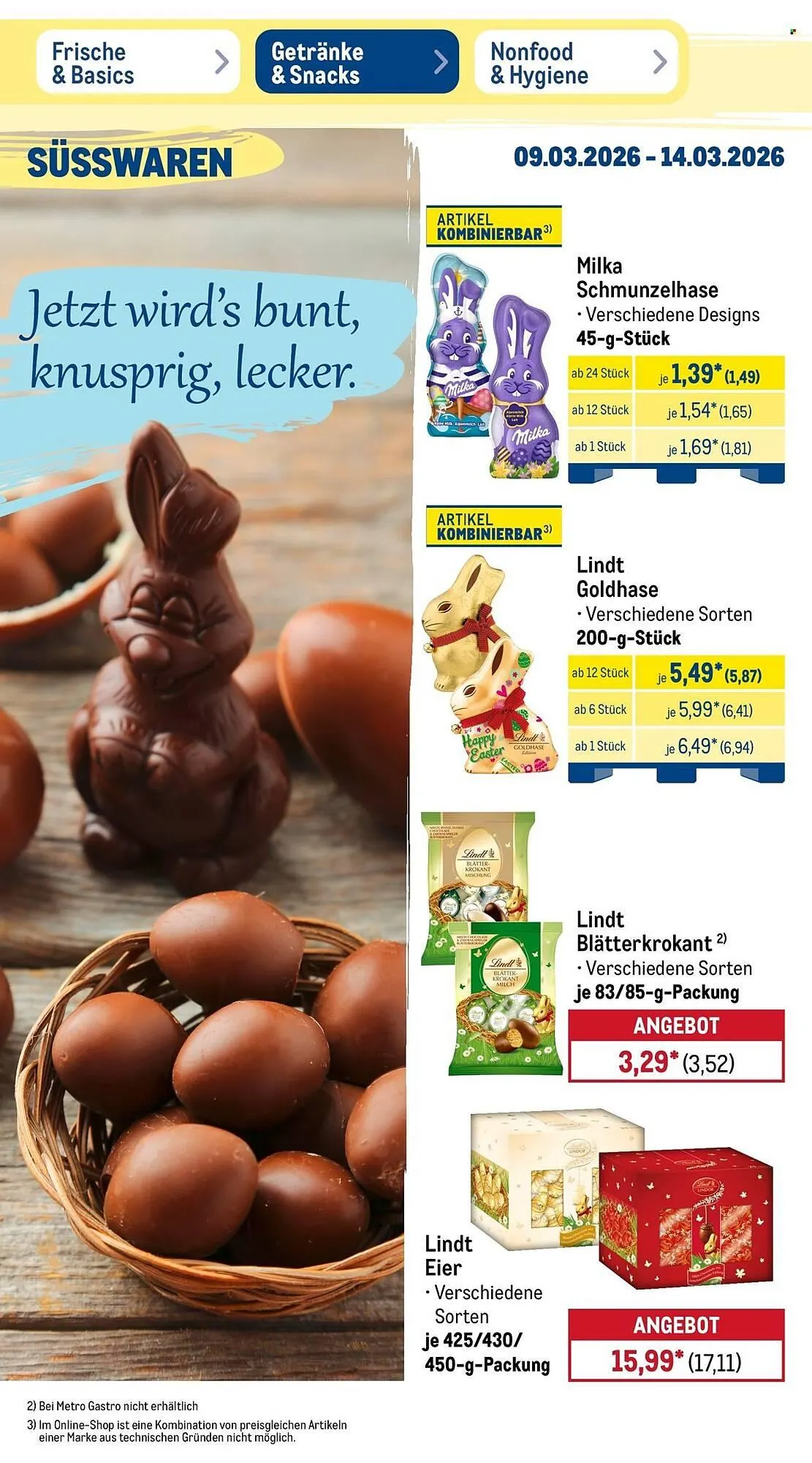 METRO Prospekt von 9. März bis 14. März 2026 - Prospekt seite 27