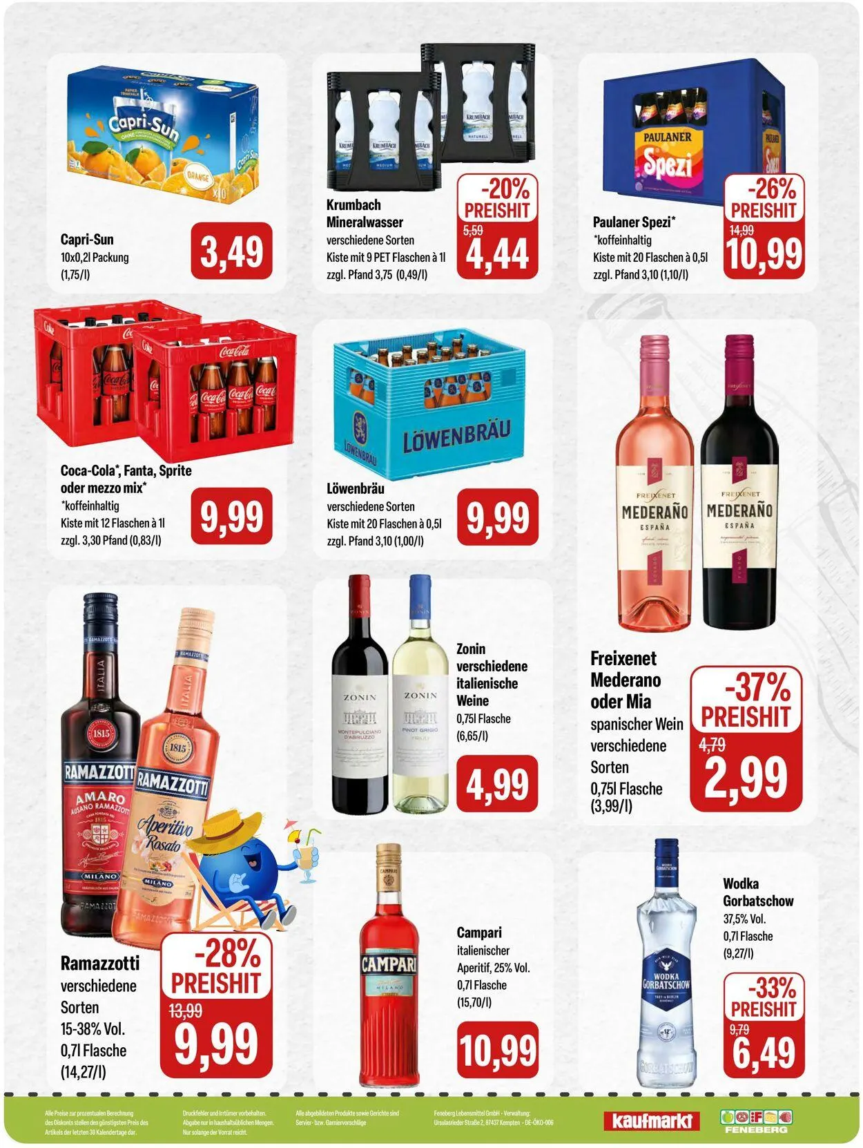 Feneberg Aktueller Prospekt von 11. August bis 17. August 2025 - Prospekt seite 16