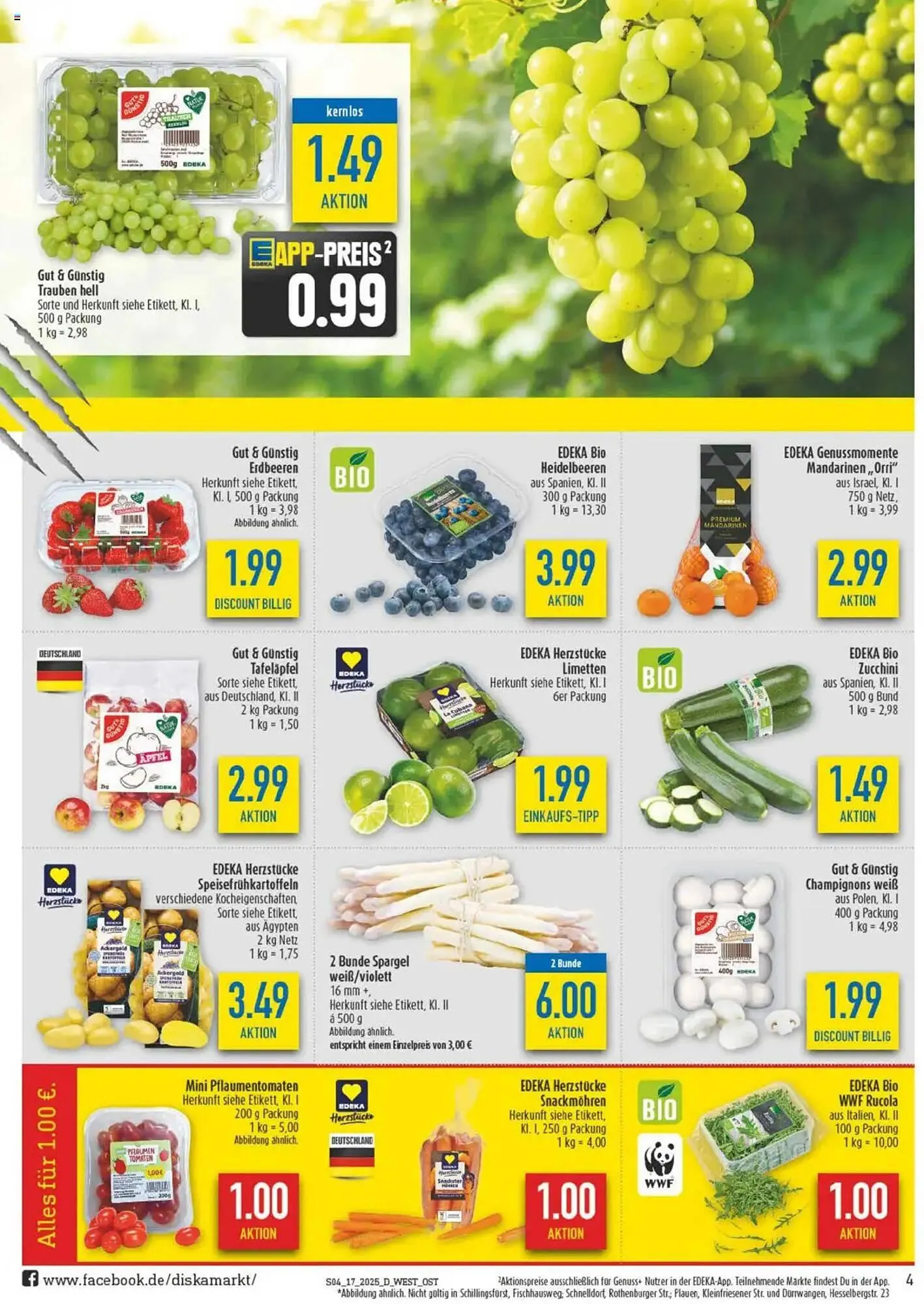 diska Prospekt von 22. April bis 26. April 2025 - Prospekt seite 4