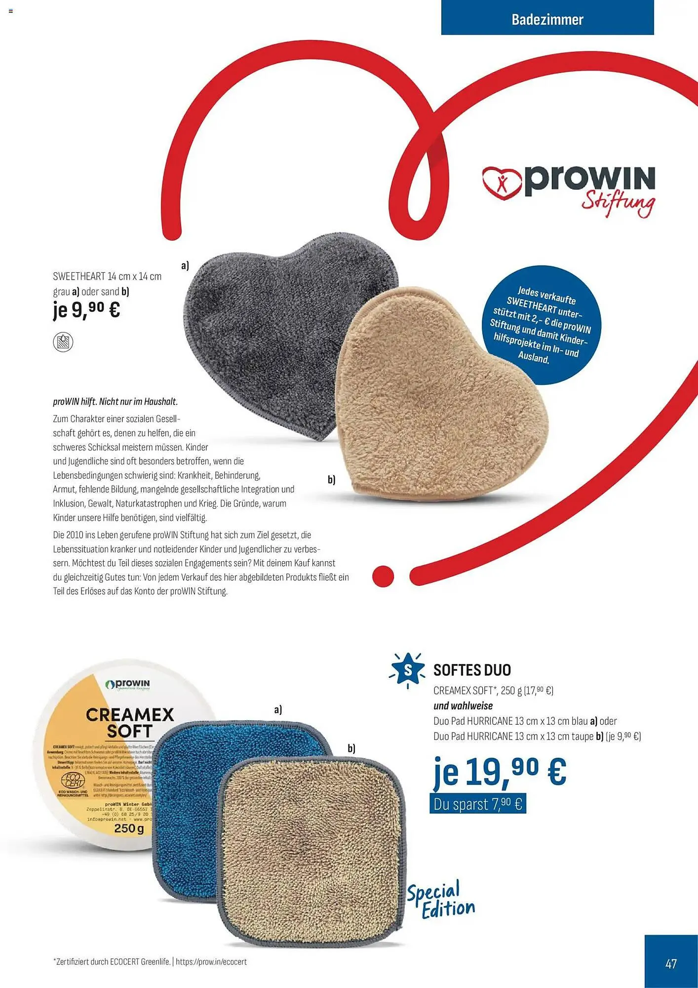 Prowin Katalog von 1. Januar bis 30. Juni 2026 - Prospekt seite 47