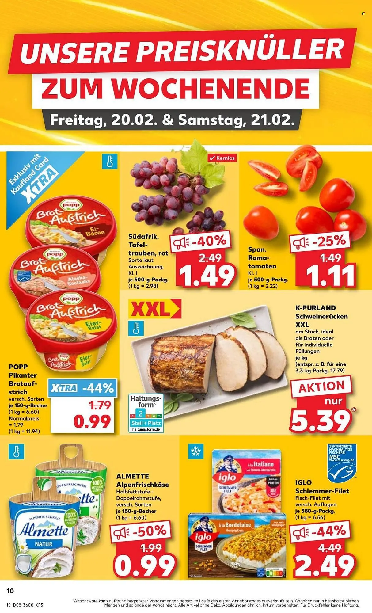 Kaufland Prospekt von 19. Februar bis 25. Februar 2026 - Prospekt seite 10