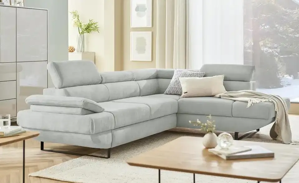 switch Ecksofa aus Mikrofaser Gio