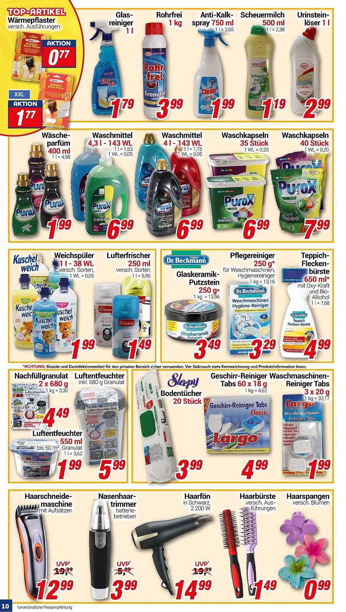 CENTERSHOP Prospekt von 16. Februar bis 21. Februar 2026 - Prospekt seite 10