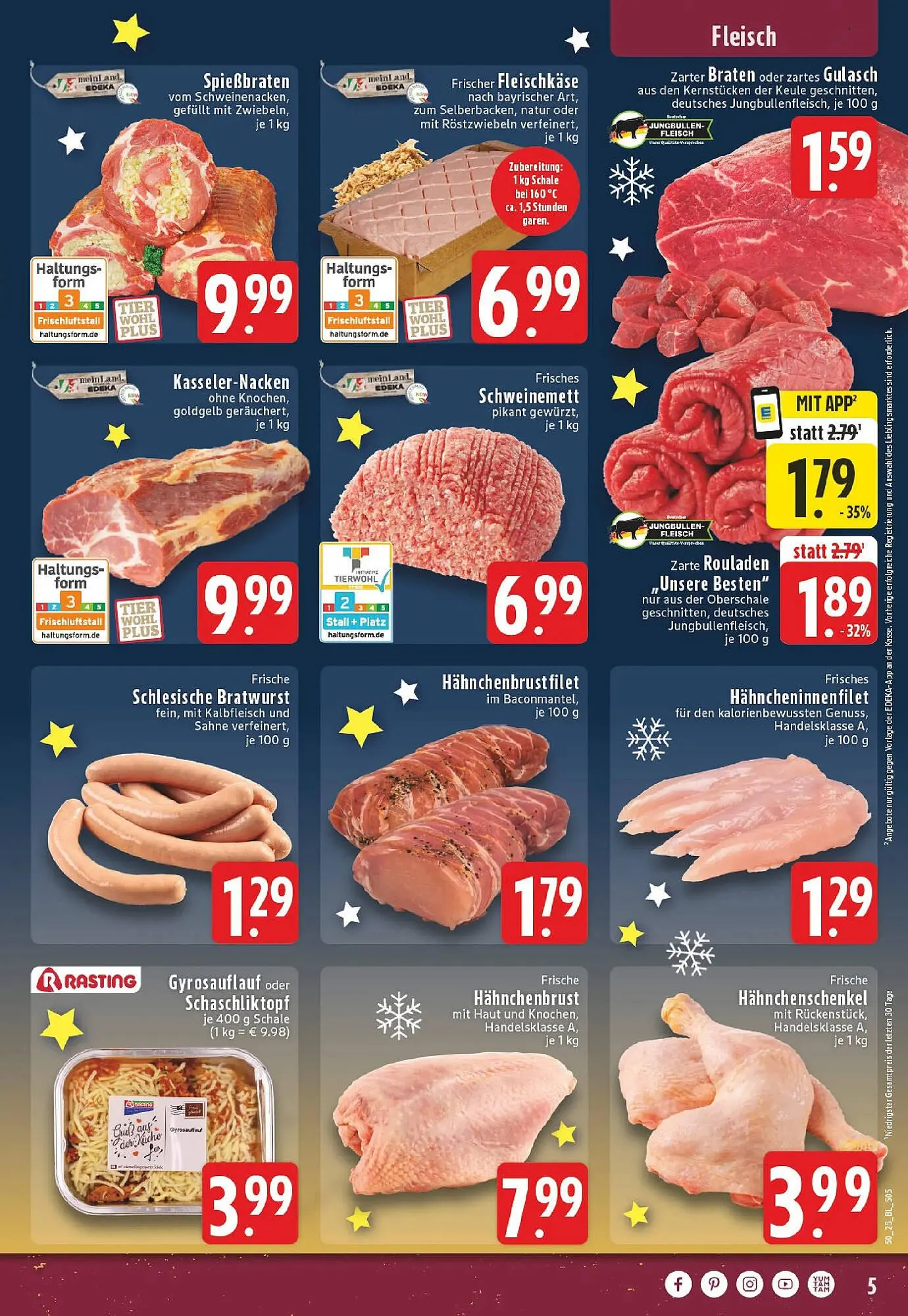 Edeka Prospekt von 8. Dezember bis 13. Dezember 2025 - Prospekt seite 5