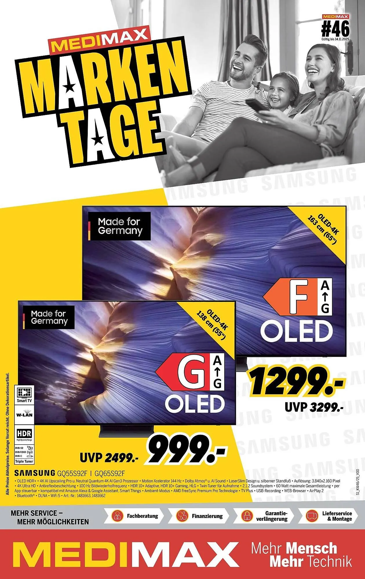 MEDIMAX Prospekt von 7. November bis 14. November 2025 - Prospekt seite 1