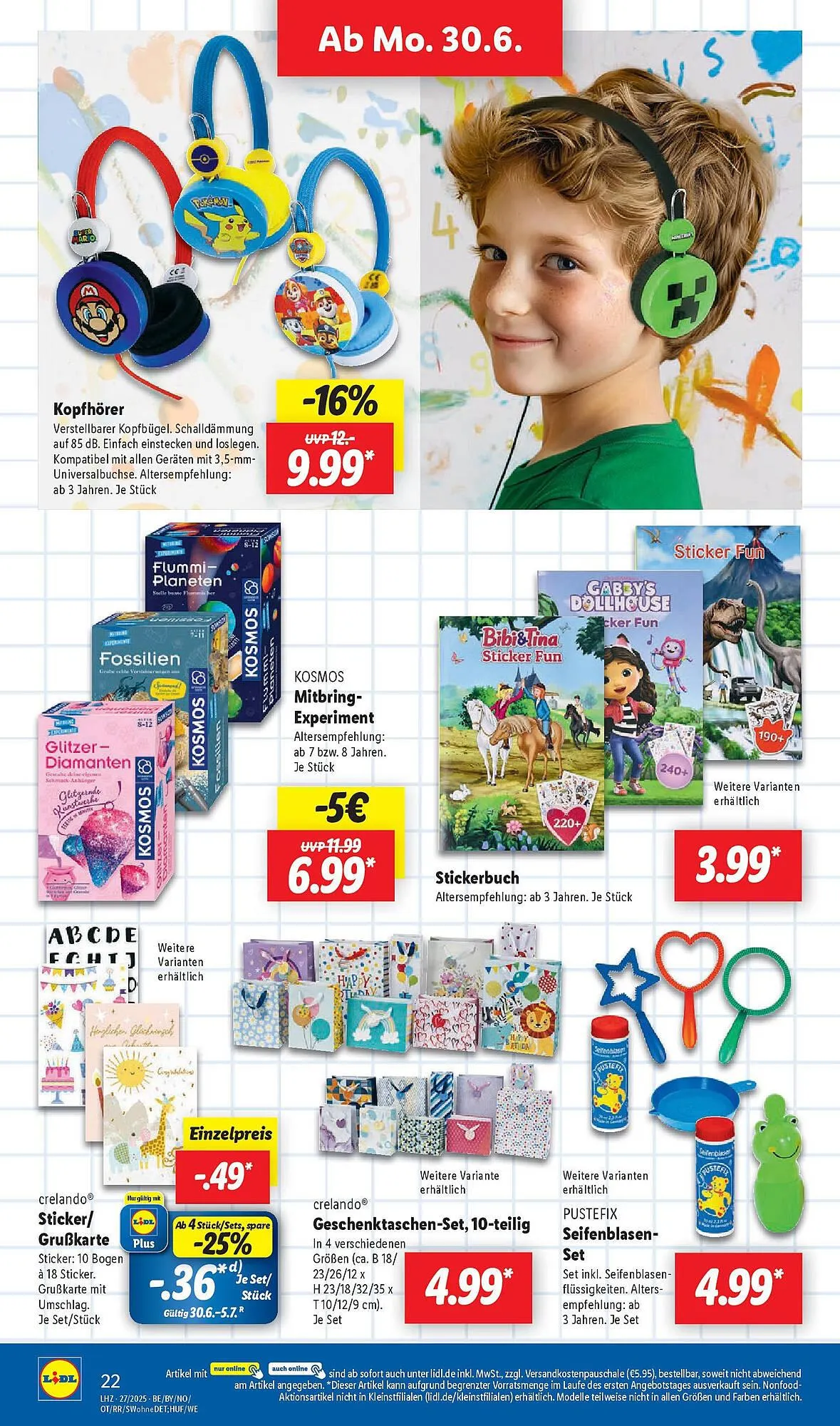 Lidl Prospekt von 29. Juni bis 5. Juli 2025 - Prospekt seite 32