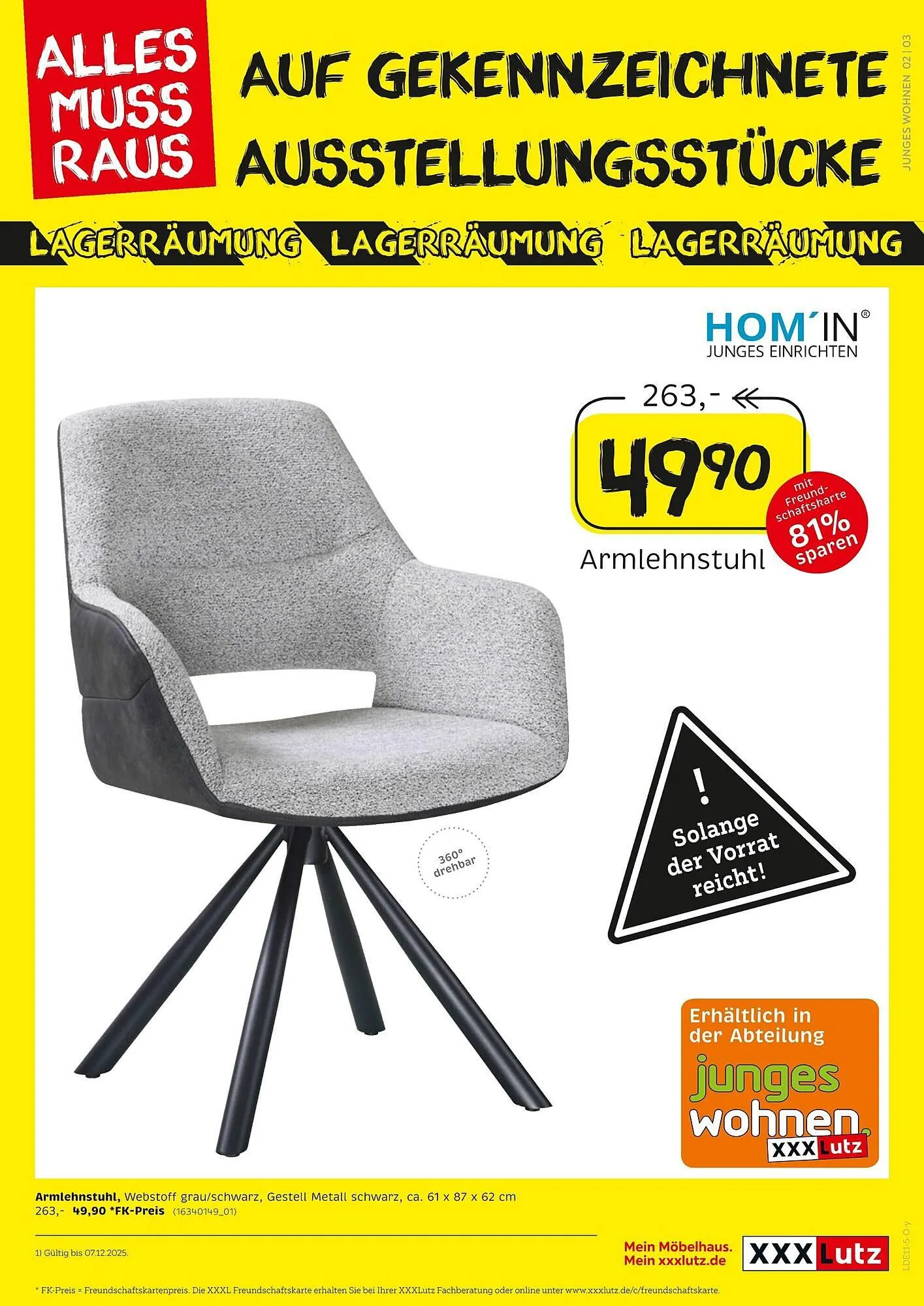 XXXLutz Prospekt von 24. November bis 7. Dezember 2025 - Prospekt seite 3