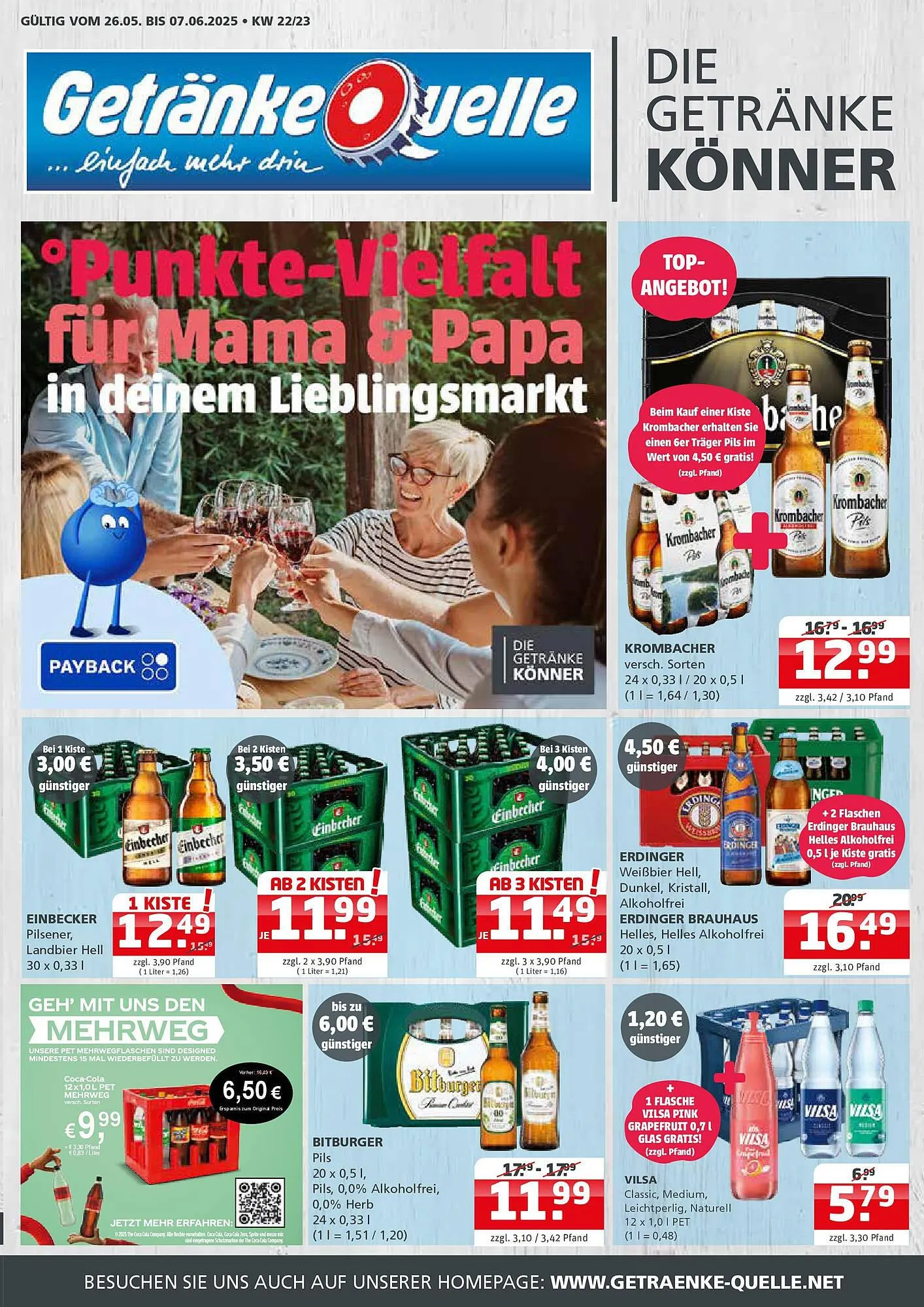 Getränke Quelle Prospekt - 1