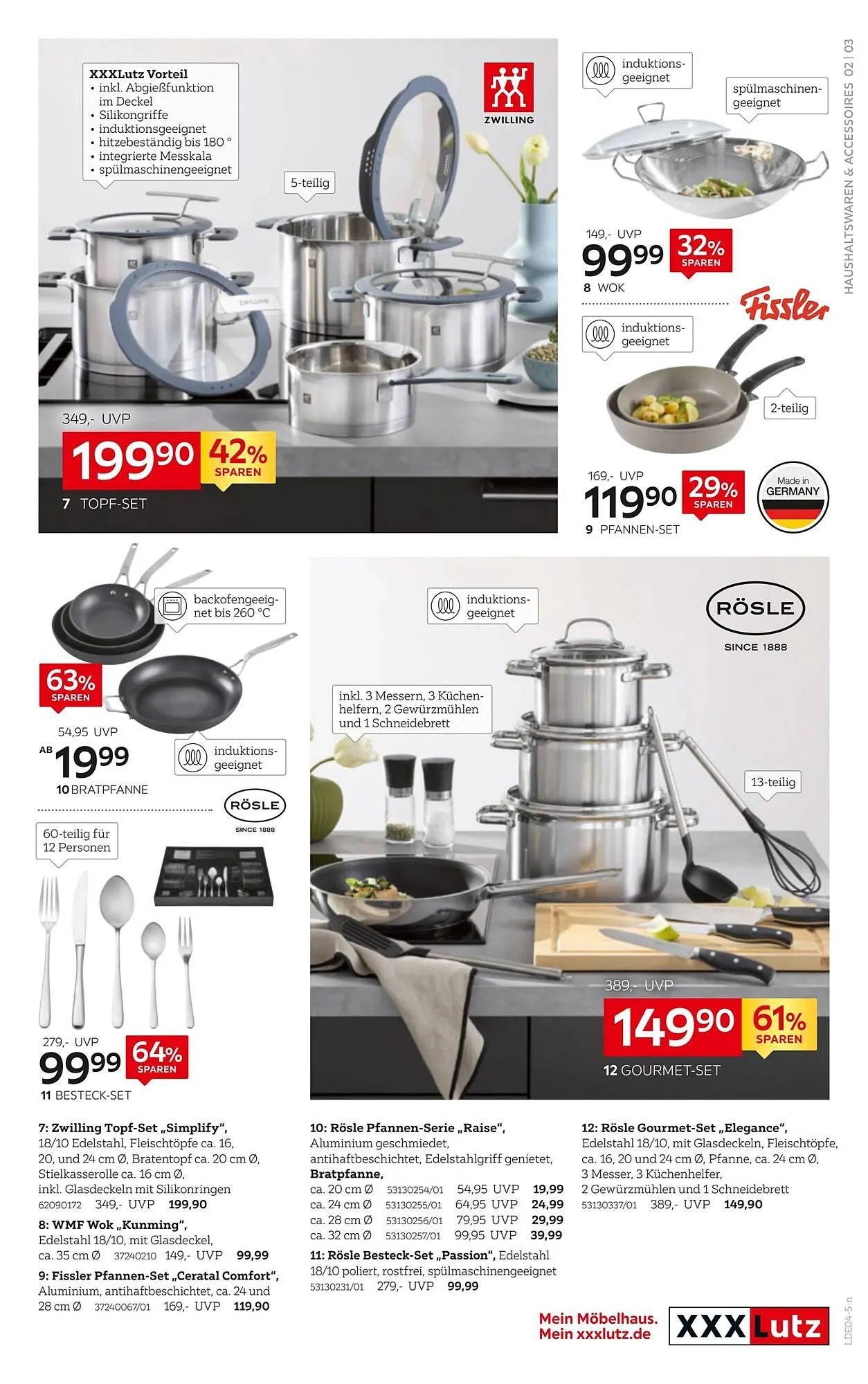 XXXLutz Prospekt von 31. März bis 7. April 2025 - Prospekt seite 3