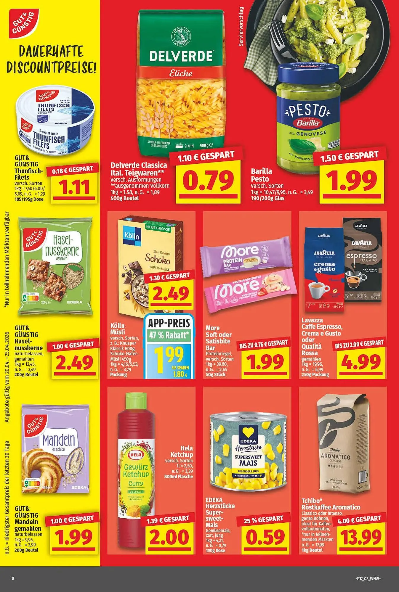 NP Discount Prospekt von 19. April bis 25. April 2026 - Prospekt seite 8