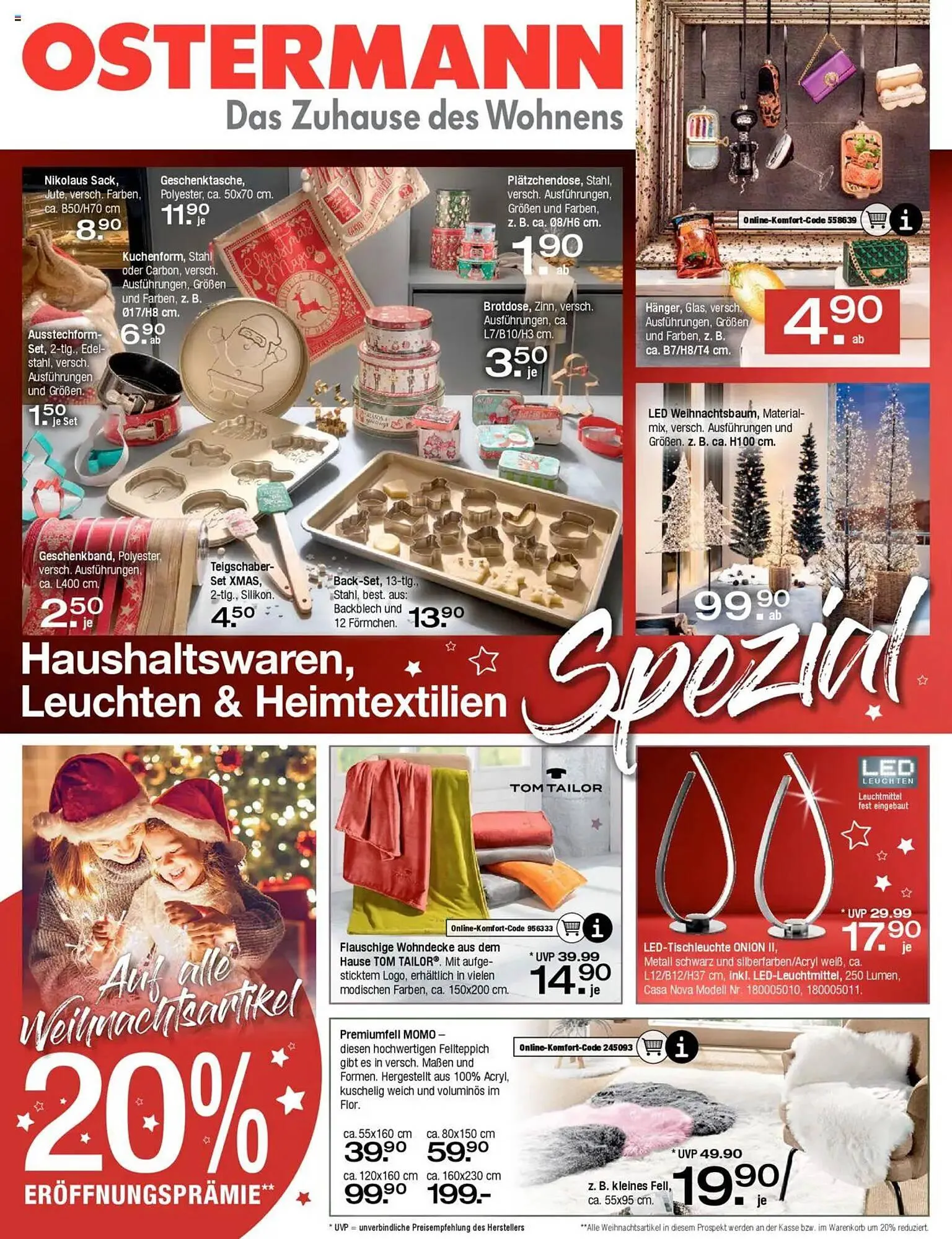 Ostermann Prospekt von 1. Oktober bis 30. November 2025 - Prospekt seite 1