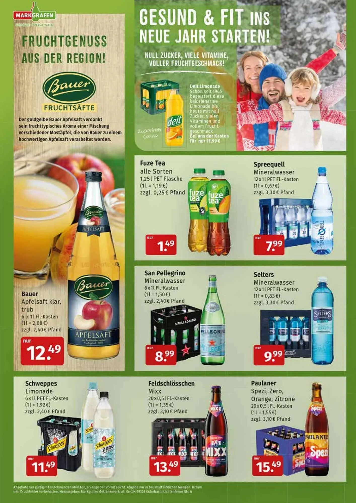 Markgrafen Prospekt von 2. Januar bis 17. Januar 2026 - Prospekt seite 6