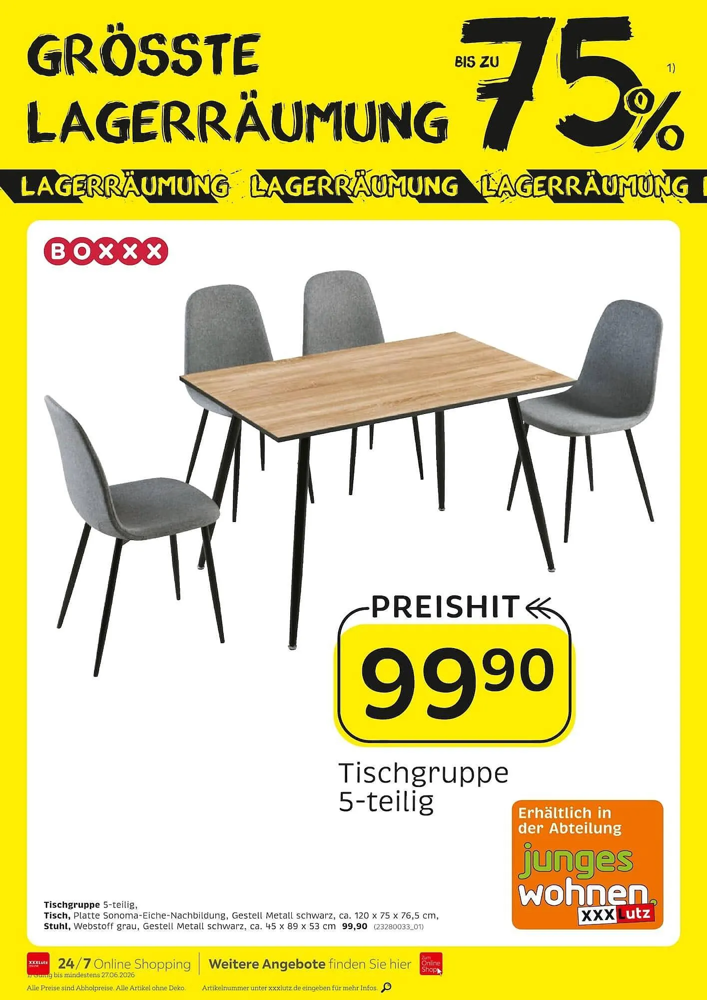 XXXLutz Prospekt von 13. Juni bis 26. Juni 2026 - Prospekt seite 12
