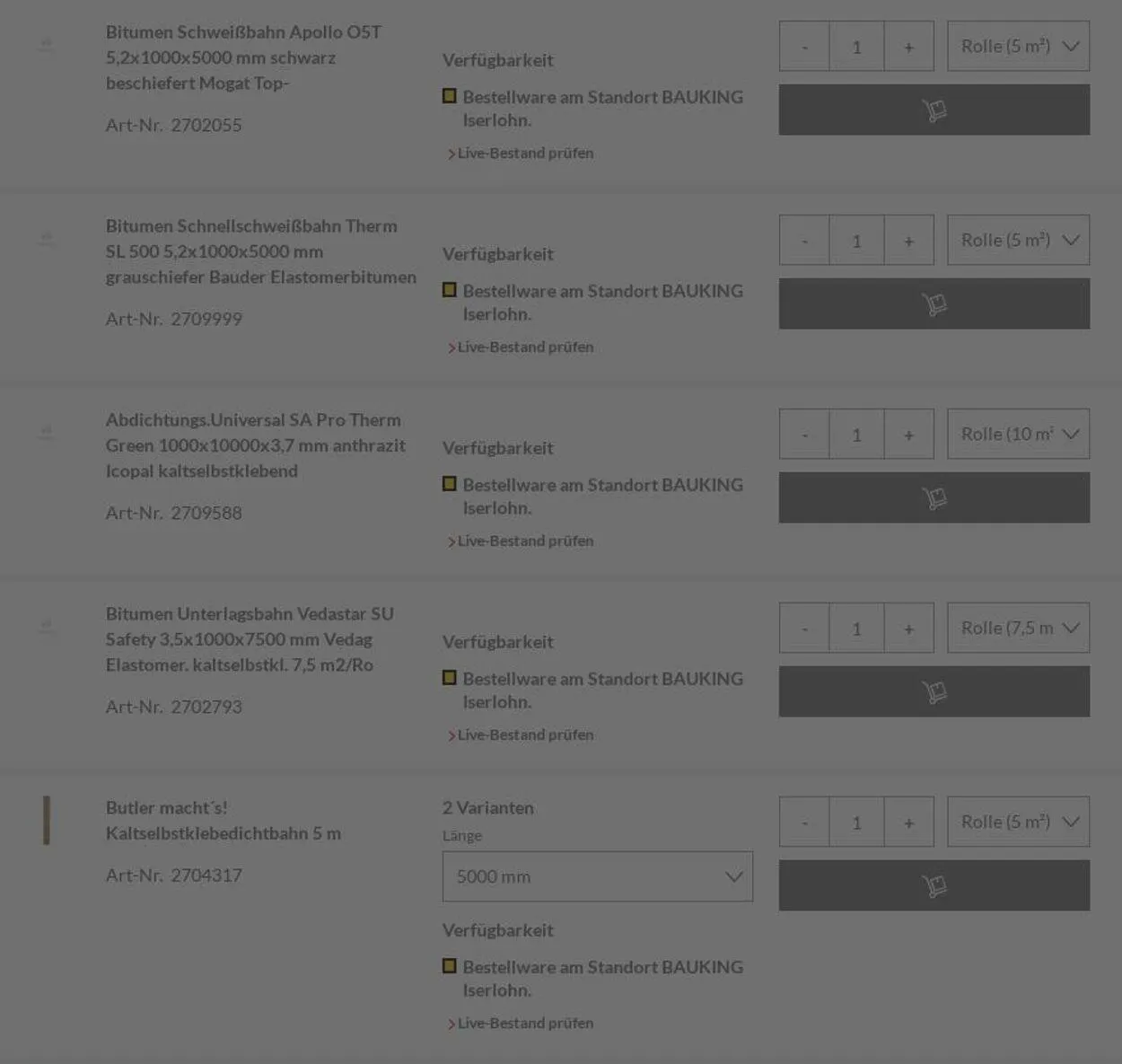 Bauking von 30. Juni bis 9. Juli 2025 - Prospekt seite 20
