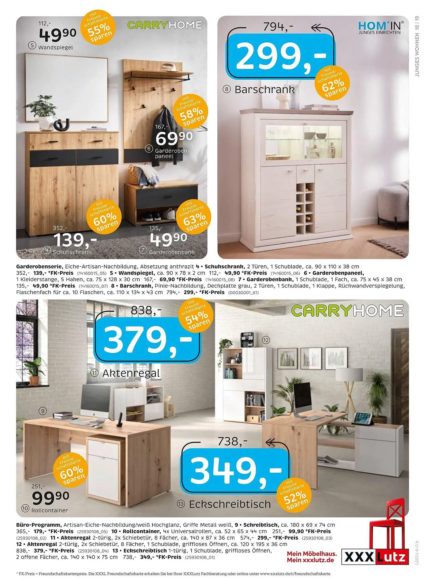 XXXLutz Prospekt von 29. Dezember bis 11. Januar 2026 - Prospekt seite 19