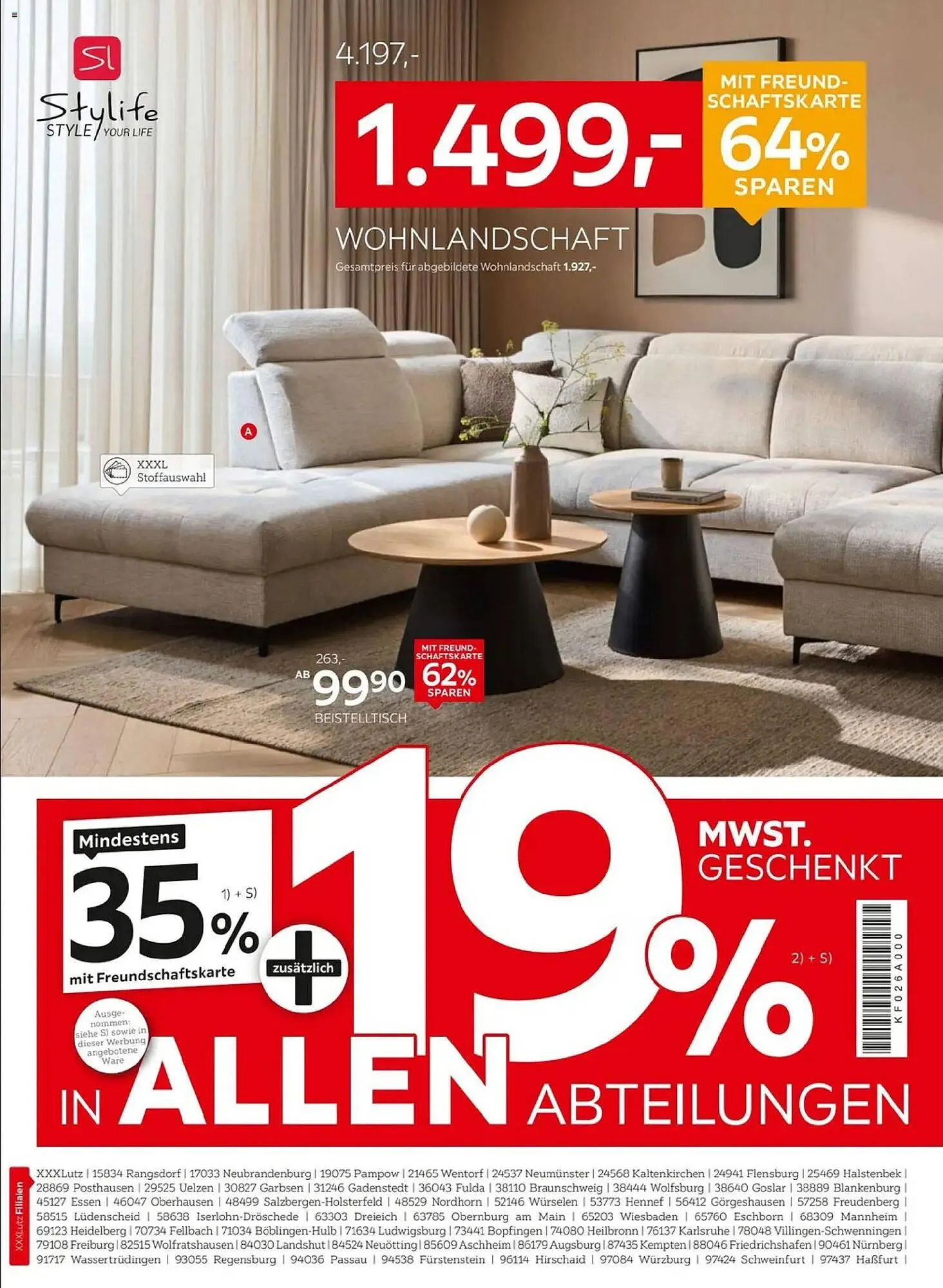 XXXLutz Prospekt von 22. März bis 4. Mai 2026 - Prospekt seite 2