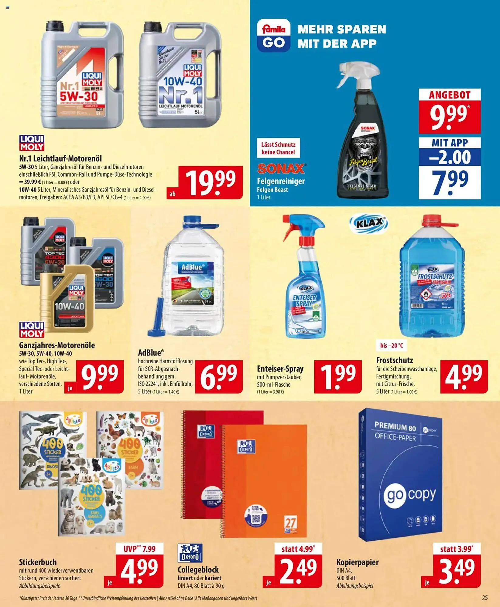 Famila Nord Ost Prospekt von 9. Februar bis 14. Februar 2026 - Prospekt seite 25