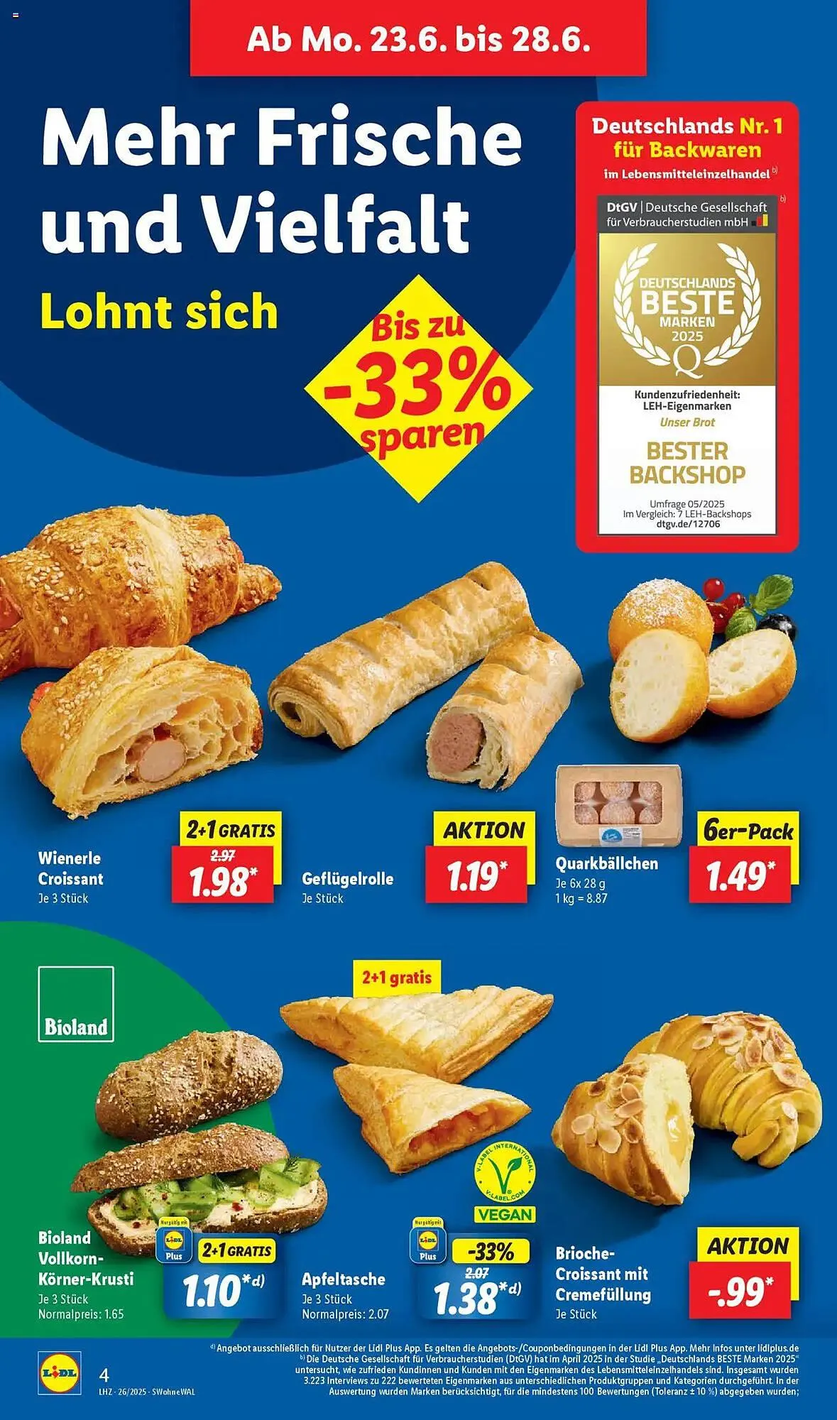 Lidl Prospekt von 23. Juni bis 28. Juni 2025 - Prospekt seite 6