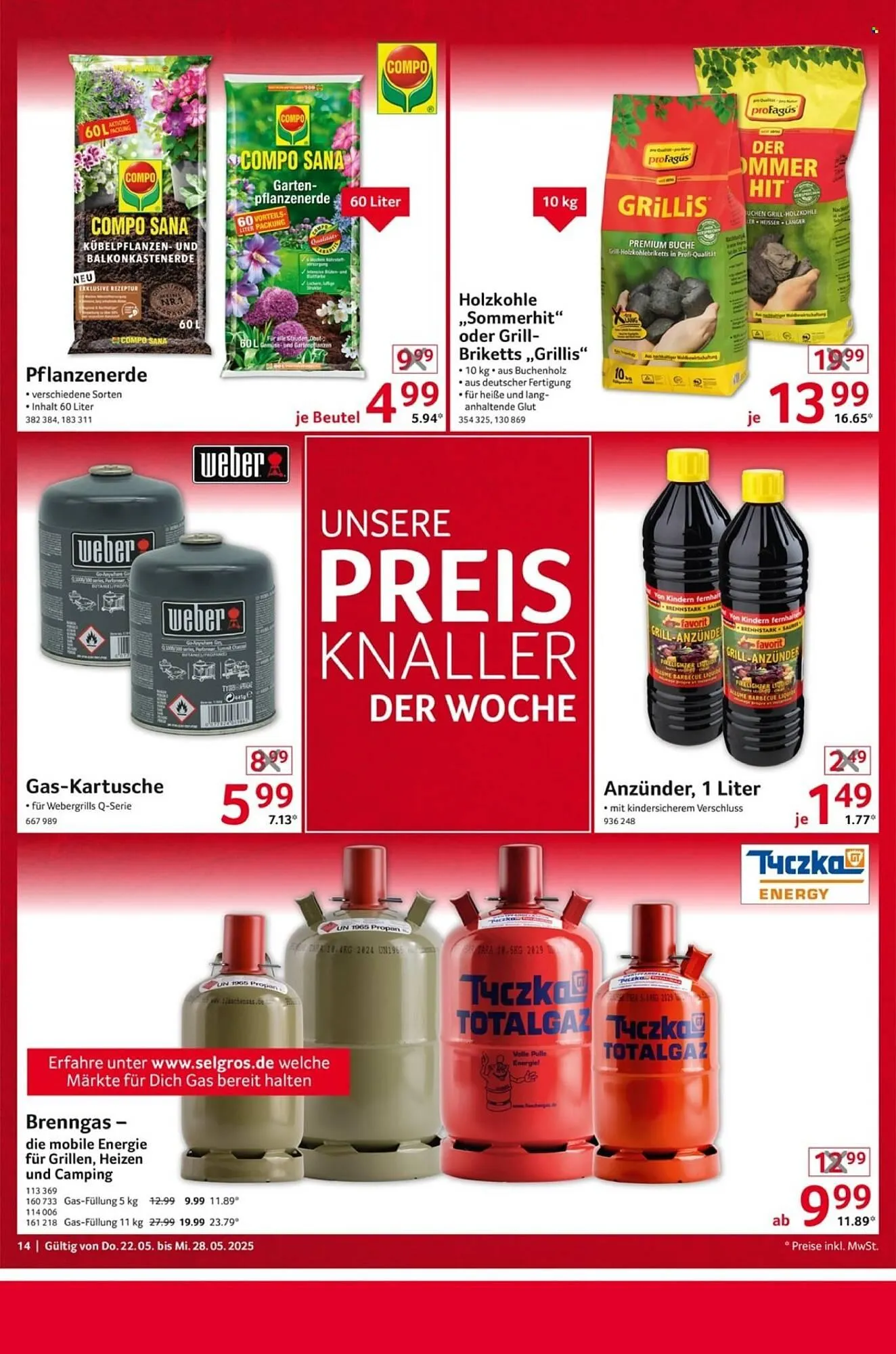 Selgros Prospekt von 22. Mai bis 28. Mai 2025 - Prospekt seite 14
