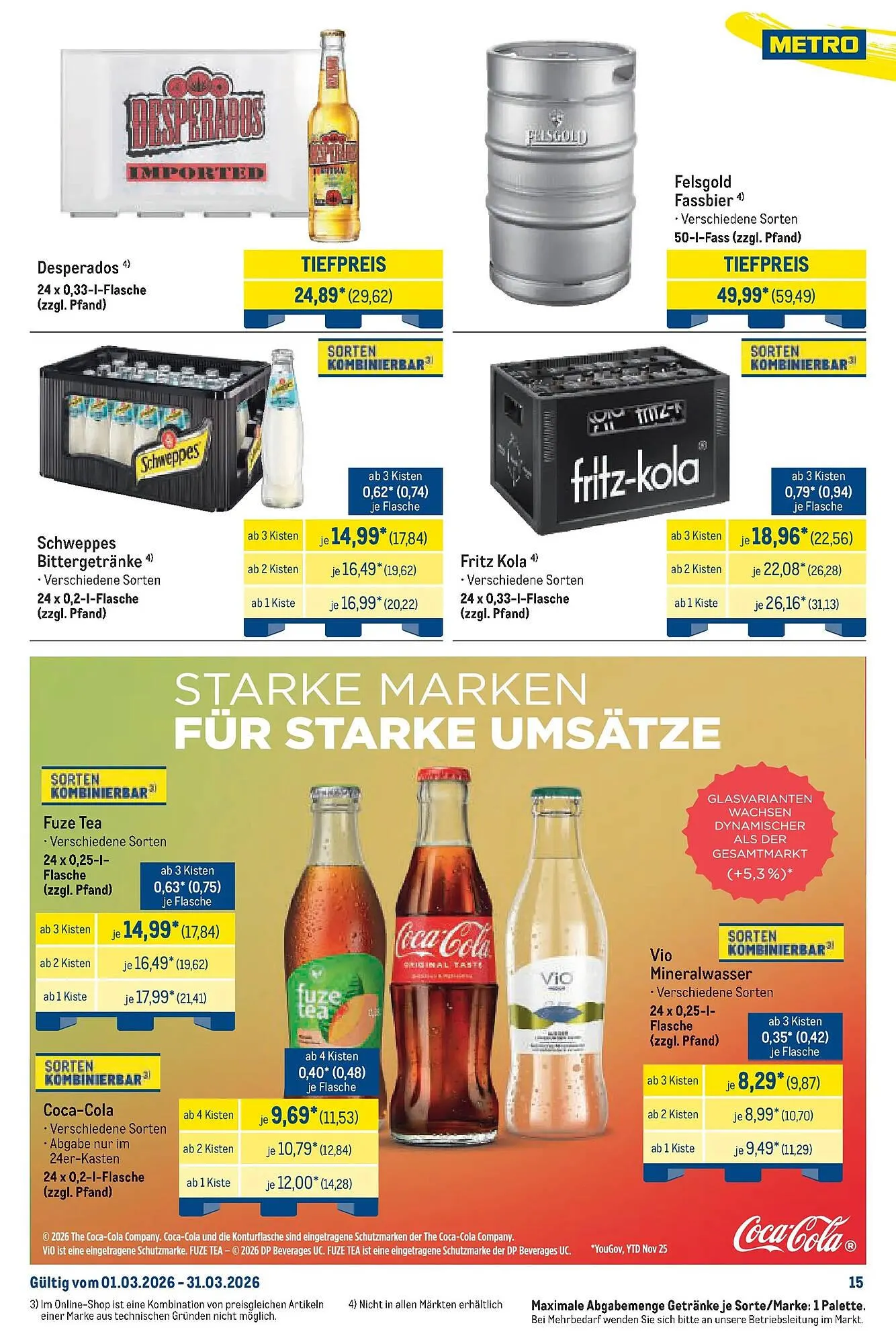 METRO Prospekt von 1. März bis 7. März 2026 - Prospekt seite 15