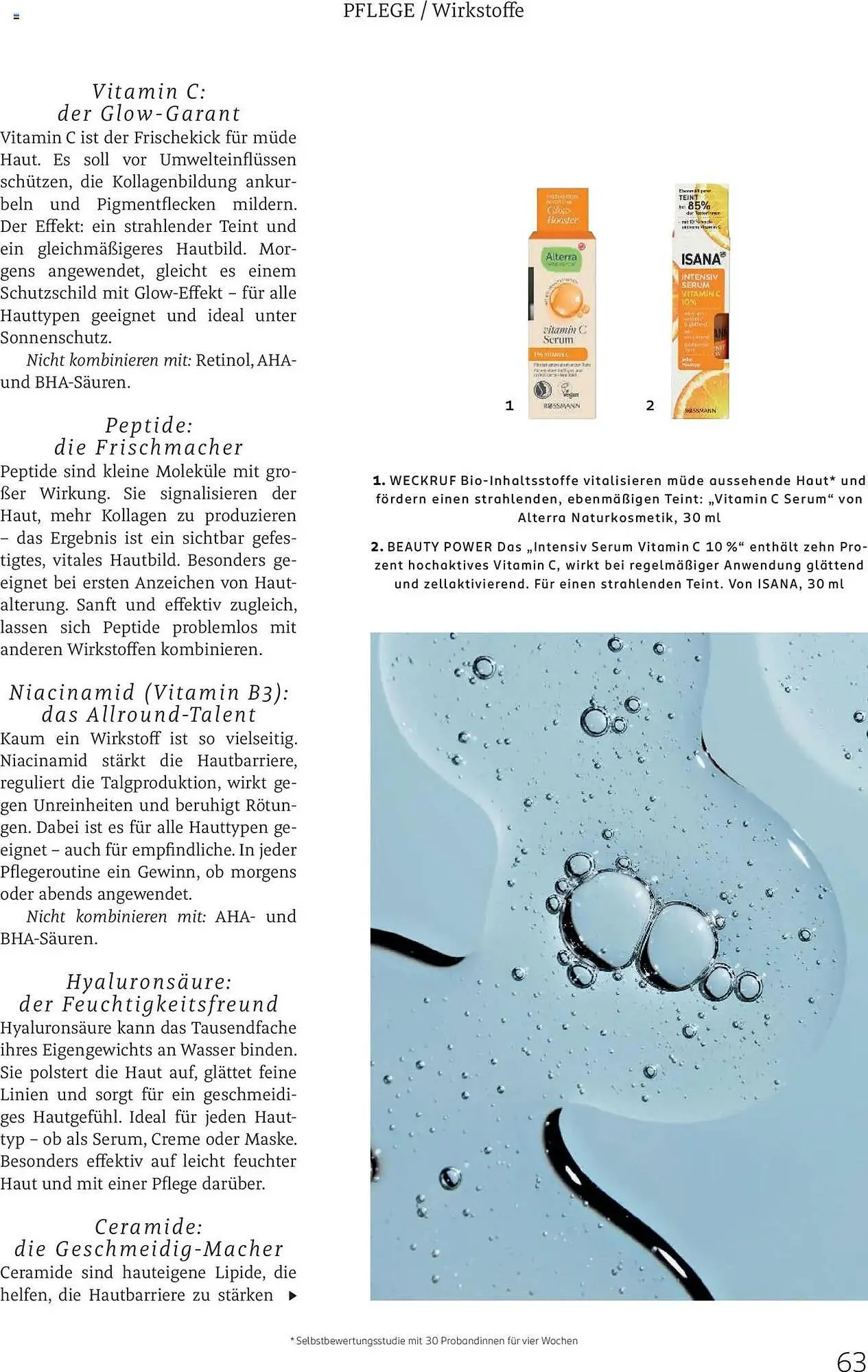 Rossmann Prospekt von 1. Juli bis 31. Juli 2025 - Prospekt seite 63