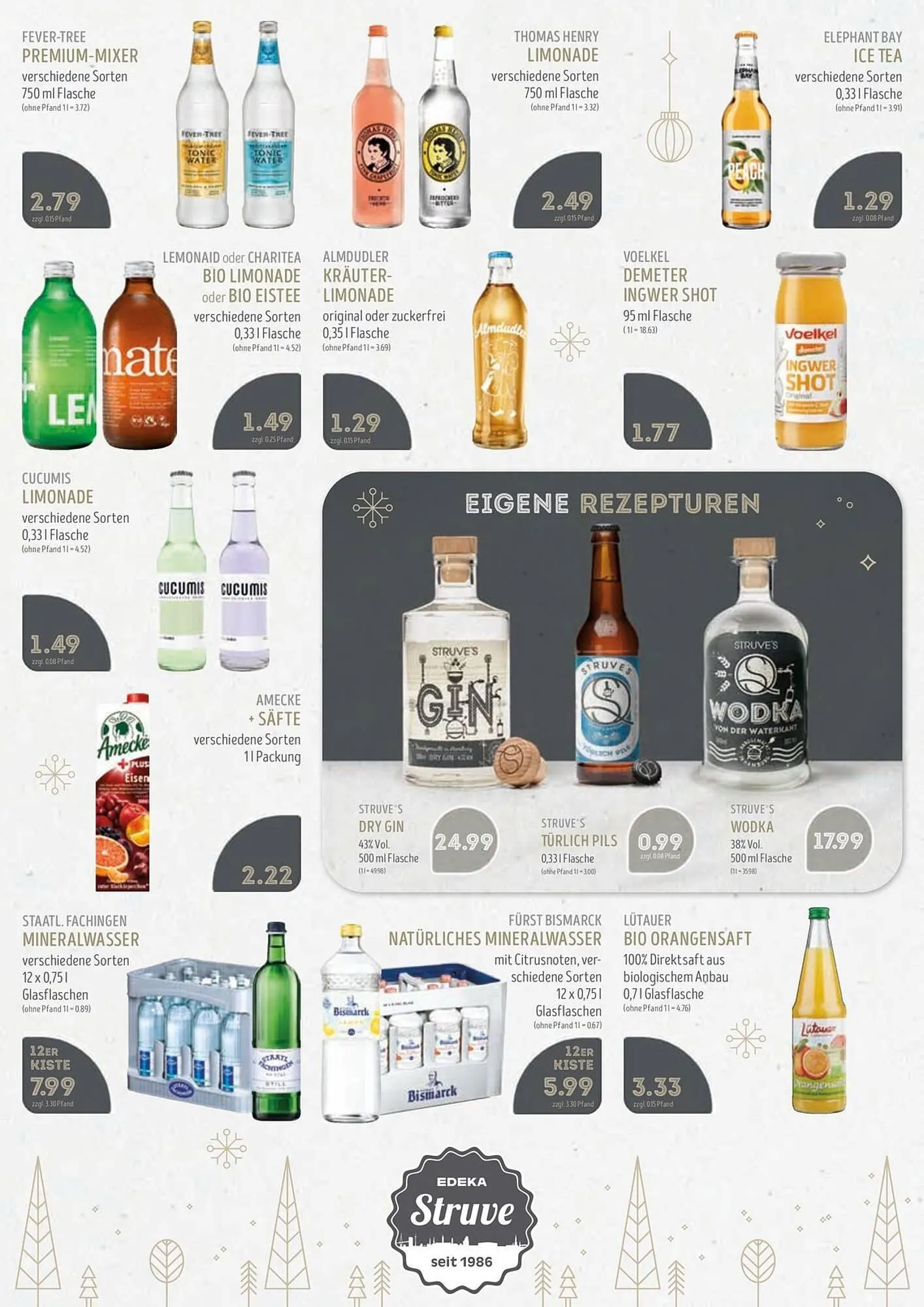 Edeka Struve Prospekt von 8. Dezember bis 24. Dezember 2025 - Prospekt seite 16