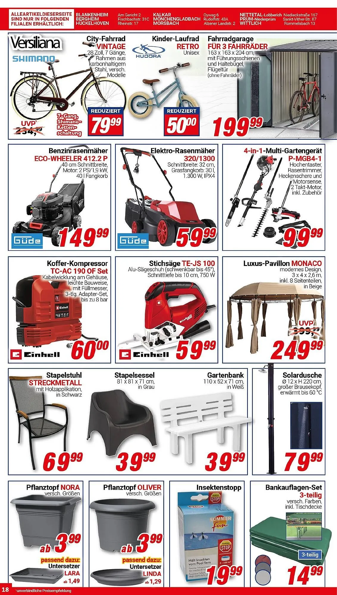 CENTERSHOP Prospekt von 14. April bis 19. April 2025 - Prospekt seite 18