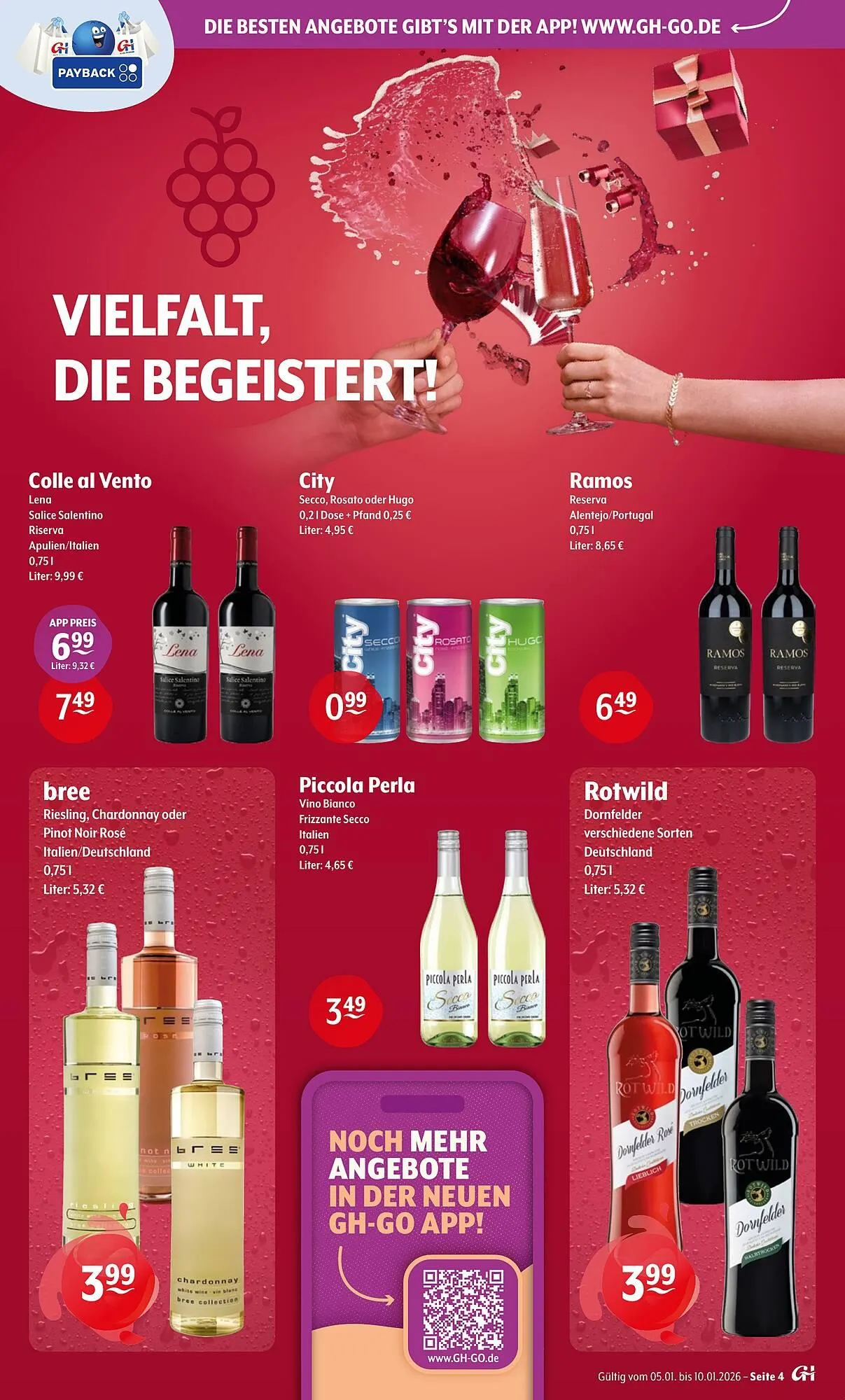 Getränke Hoffmann Prospekt von 5. Januar bis 10. Januar 2026 - Prospekt seite 4