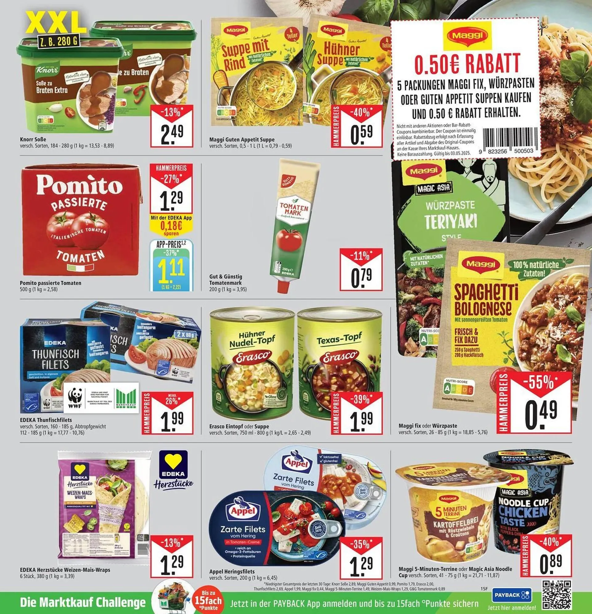 Marktkauf Prospekt von 28. April bis 3. Mai 2025 - Prospekt seite 21