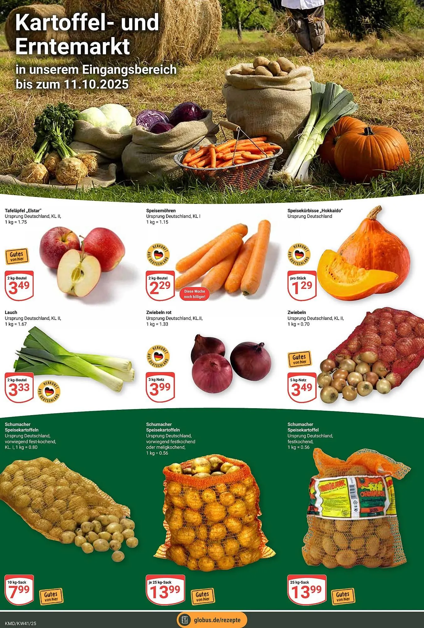 Globus Prospekt von 6. Oktober bis 11. Oktober 2025 - Prospekt seite 7