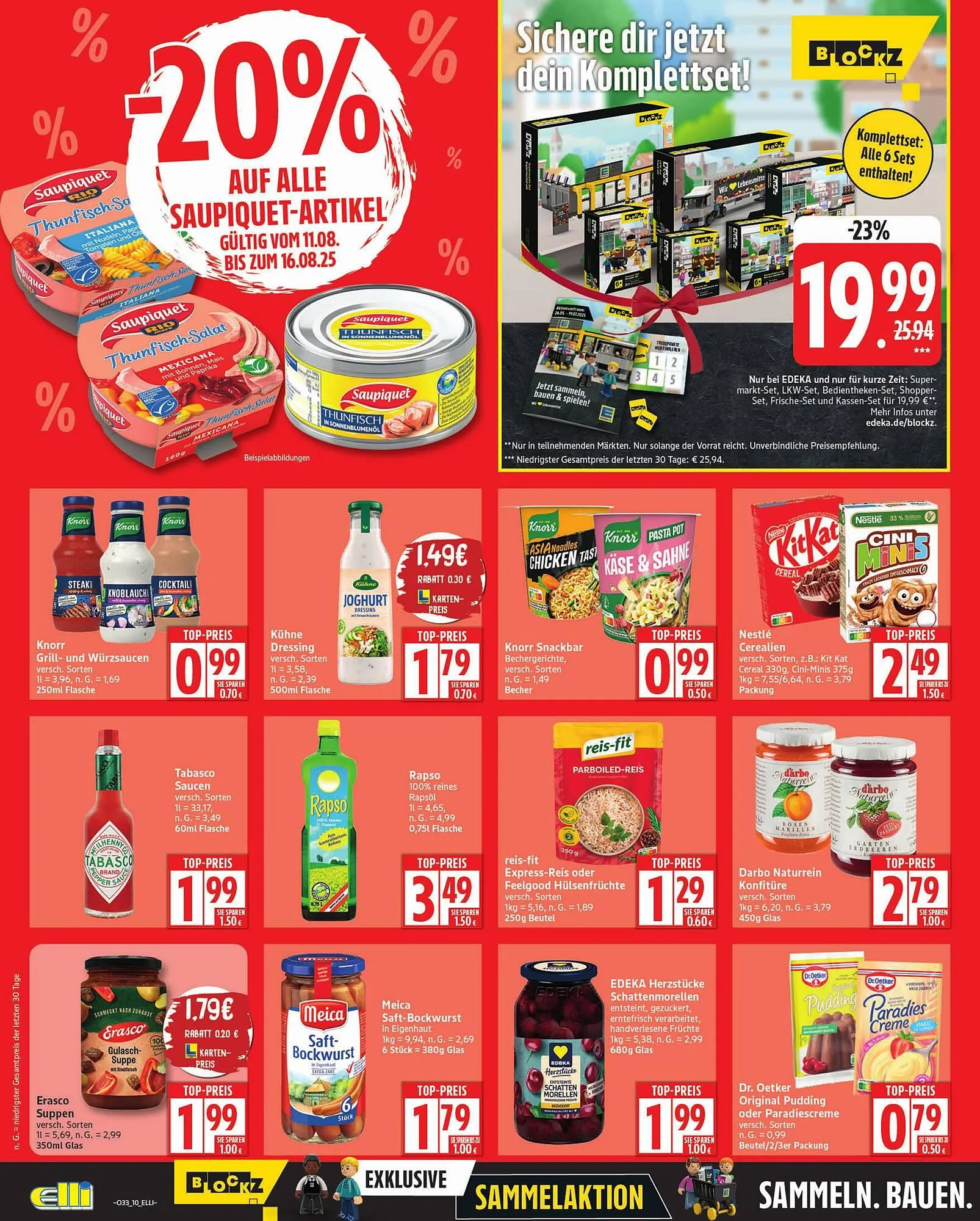 Edeka Prospekt von 11. August bis 16. August 2025 - Prospekt seite 10