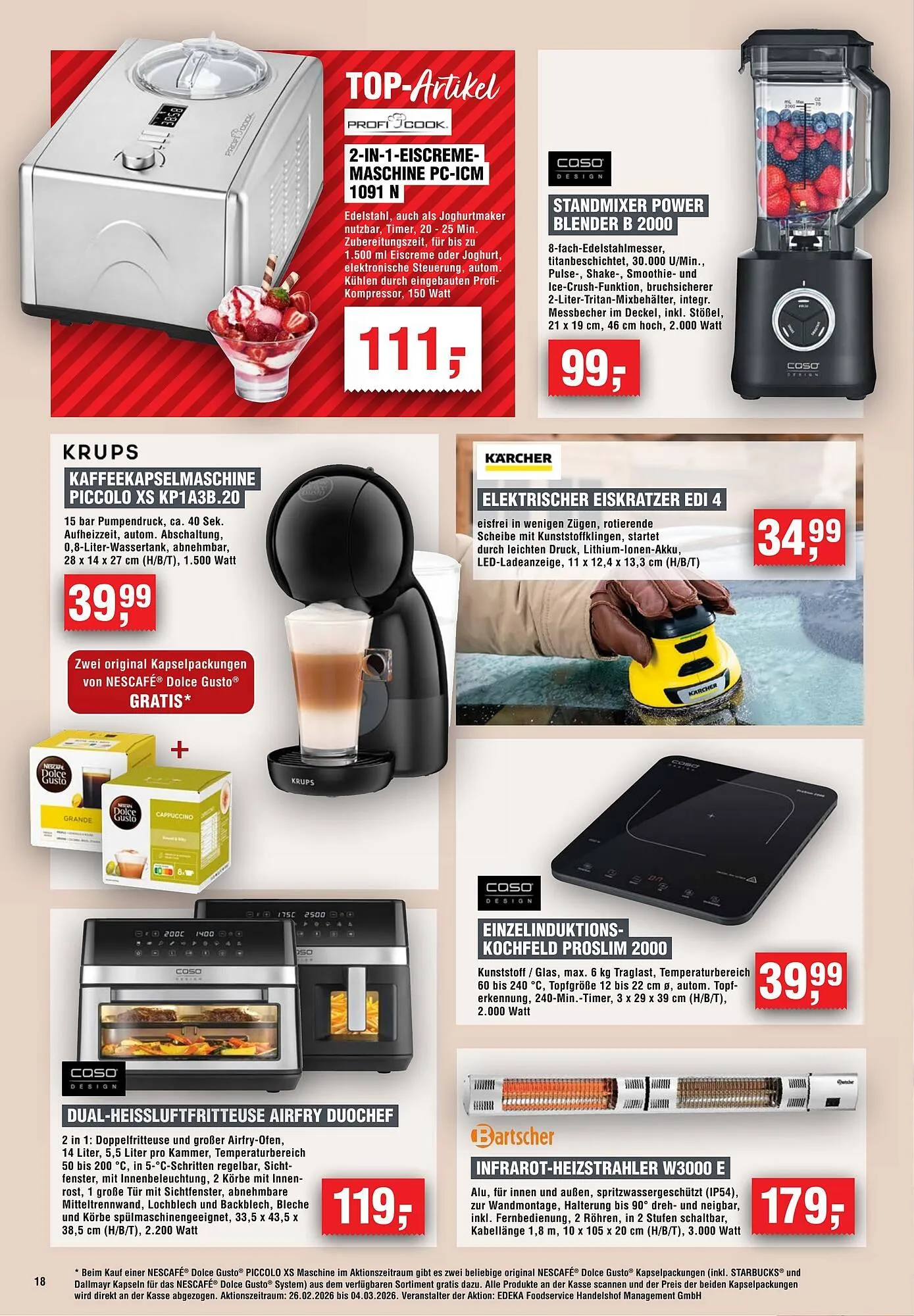 Handelshof Prospekt von 26. Februar bis 4. März 2026 - Prospekt seite 18